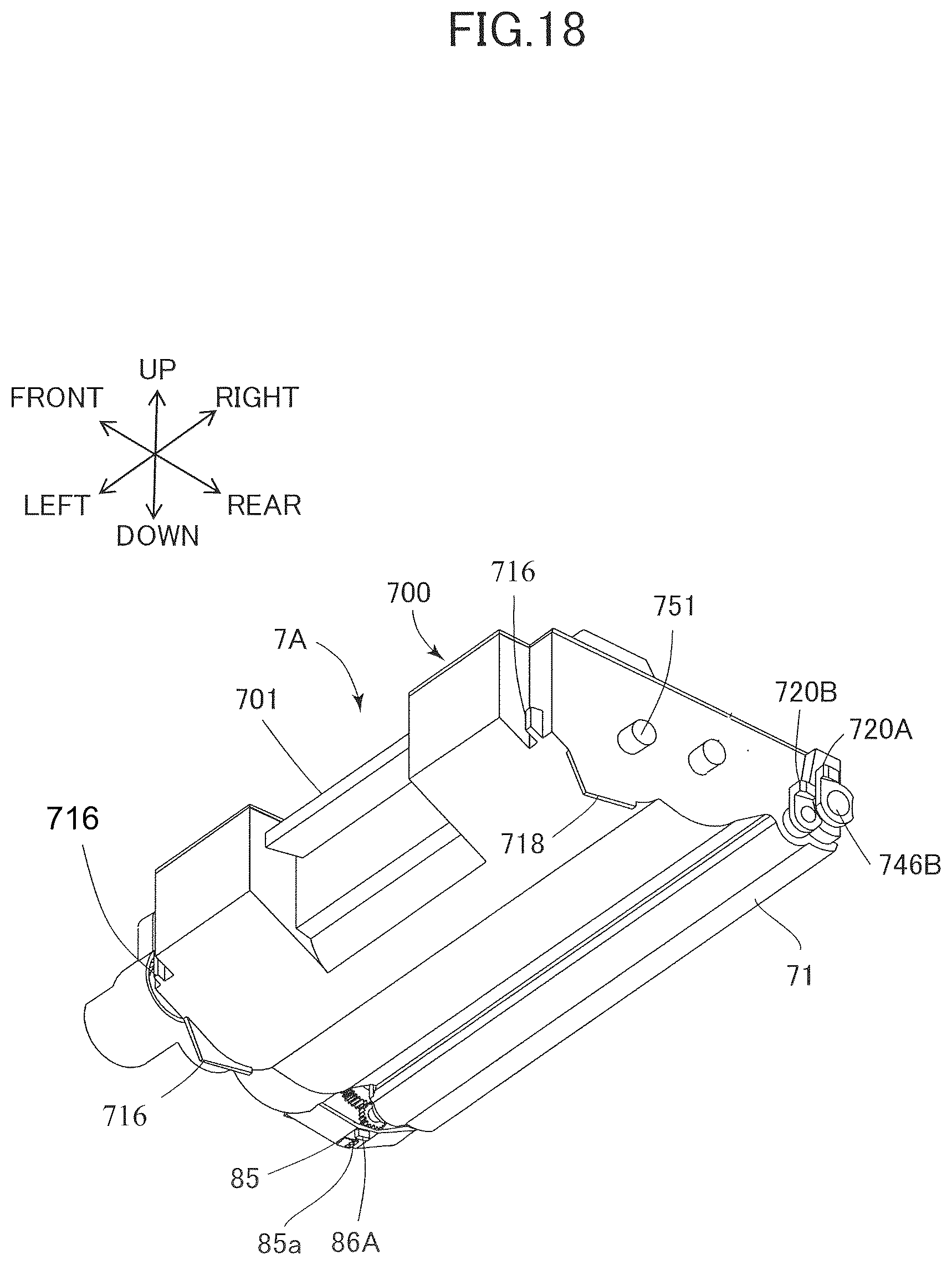 Patent US12591199 Figure 18 – Process cartridge and image forming apparatus