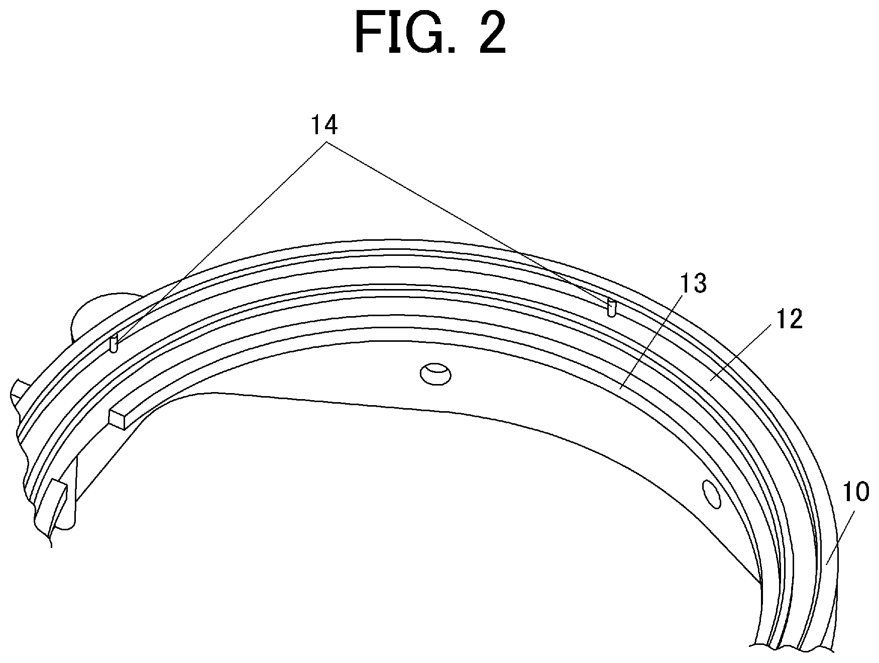 Patent US12591206 Figure 2 – Timepiece case and electronic timepiece