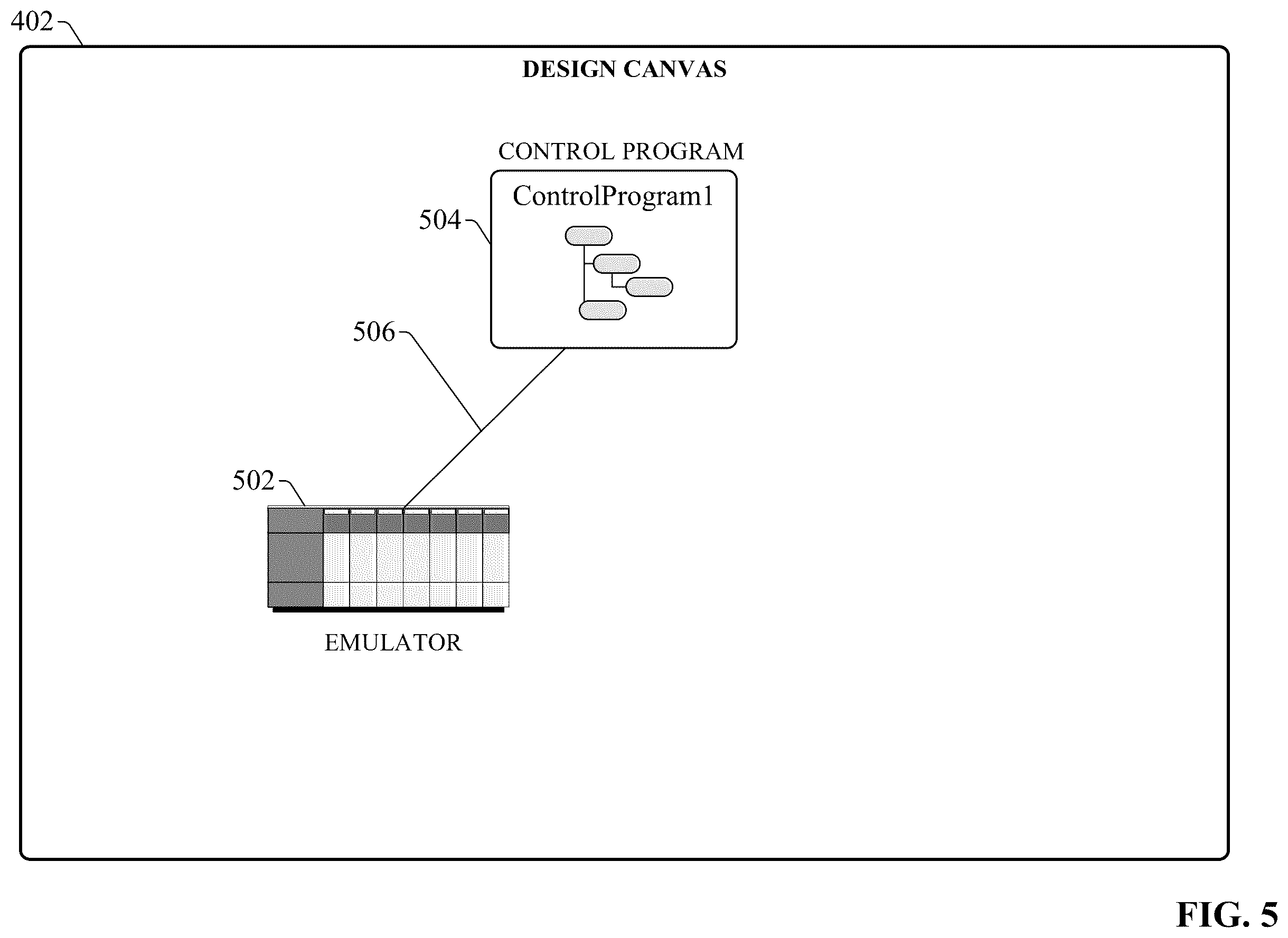 Patent US12591218 Figure 5 – Industrial digital twin model environment