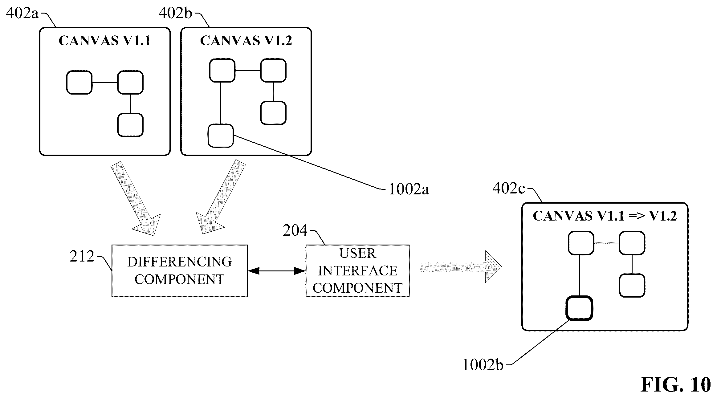 Patent US12591218 Figure 10 – Industrial digital twin model environment