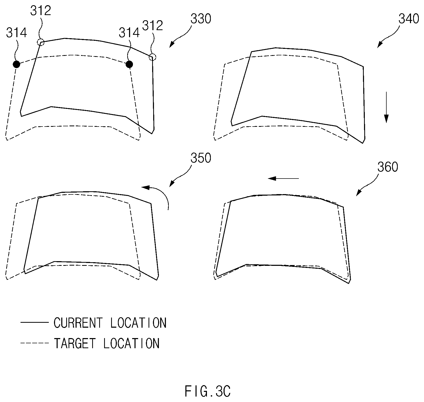 Patent US12591228 Figure 8 – System for adjusting gap step and method of operating same