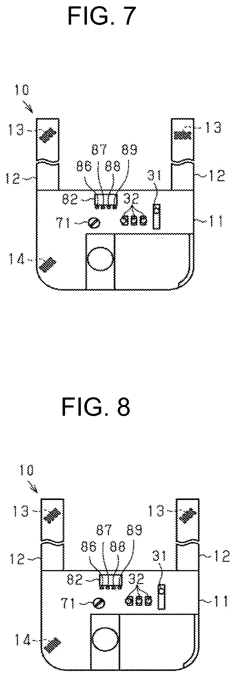 Patent US12591238 Figure 4 – Industrial vehicle that maintains object avoidance control when the first travel mode is switched to the second travel mode