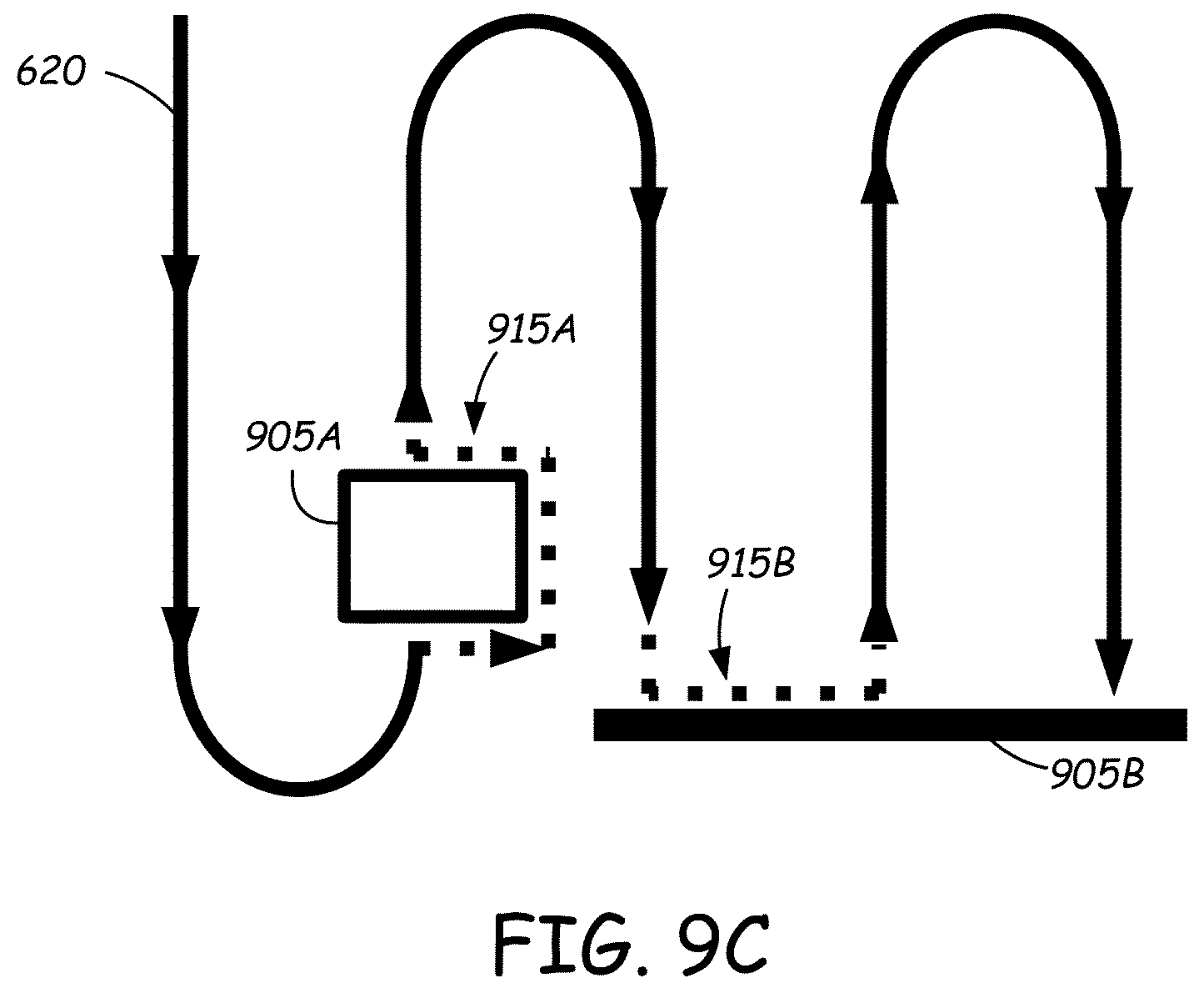 Patent US12591243 Figure 10 – Path determination for automatic mowers