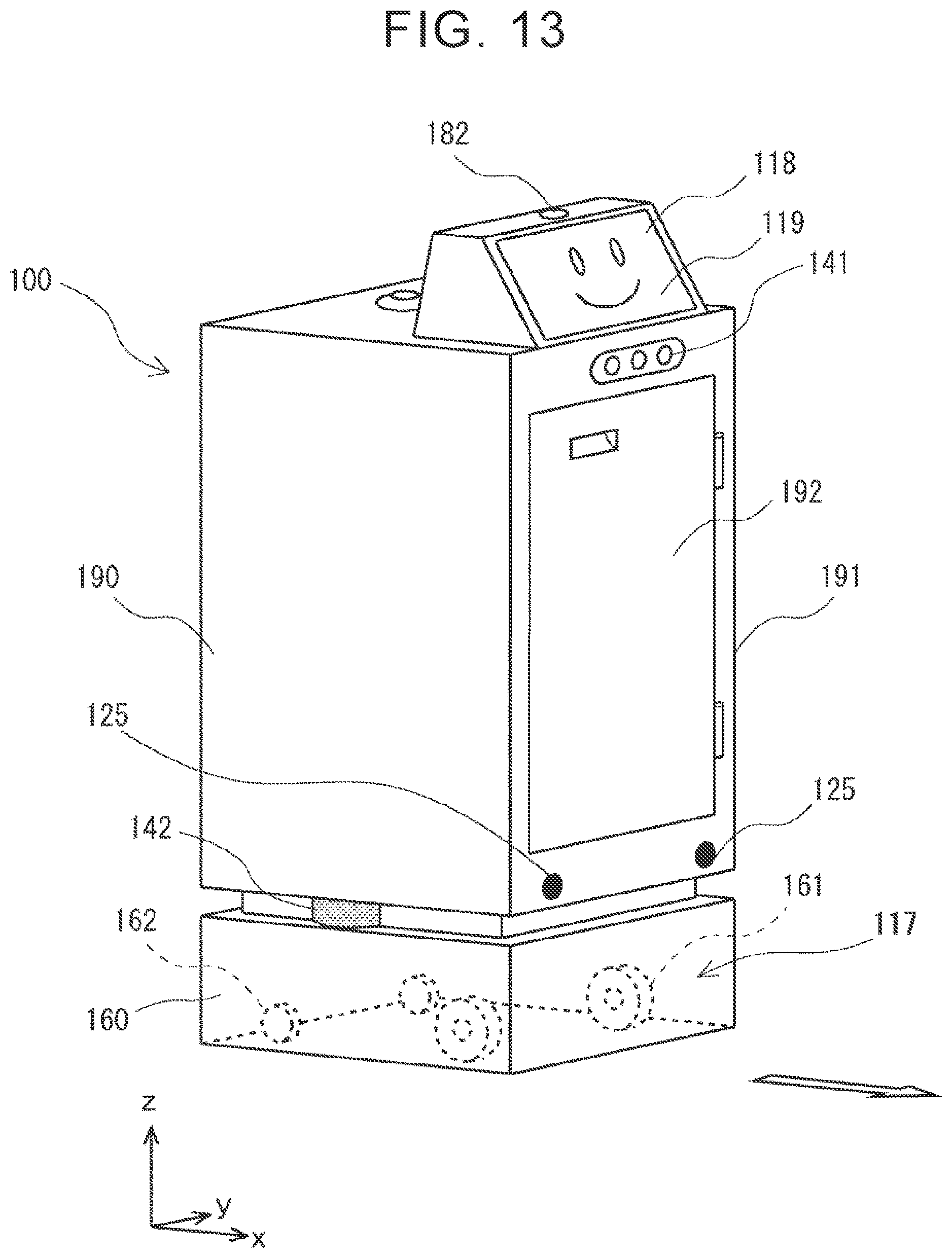 Patent US12591253 Figure 9 – Autonomous moving system, autonomous moving method, and storage medium