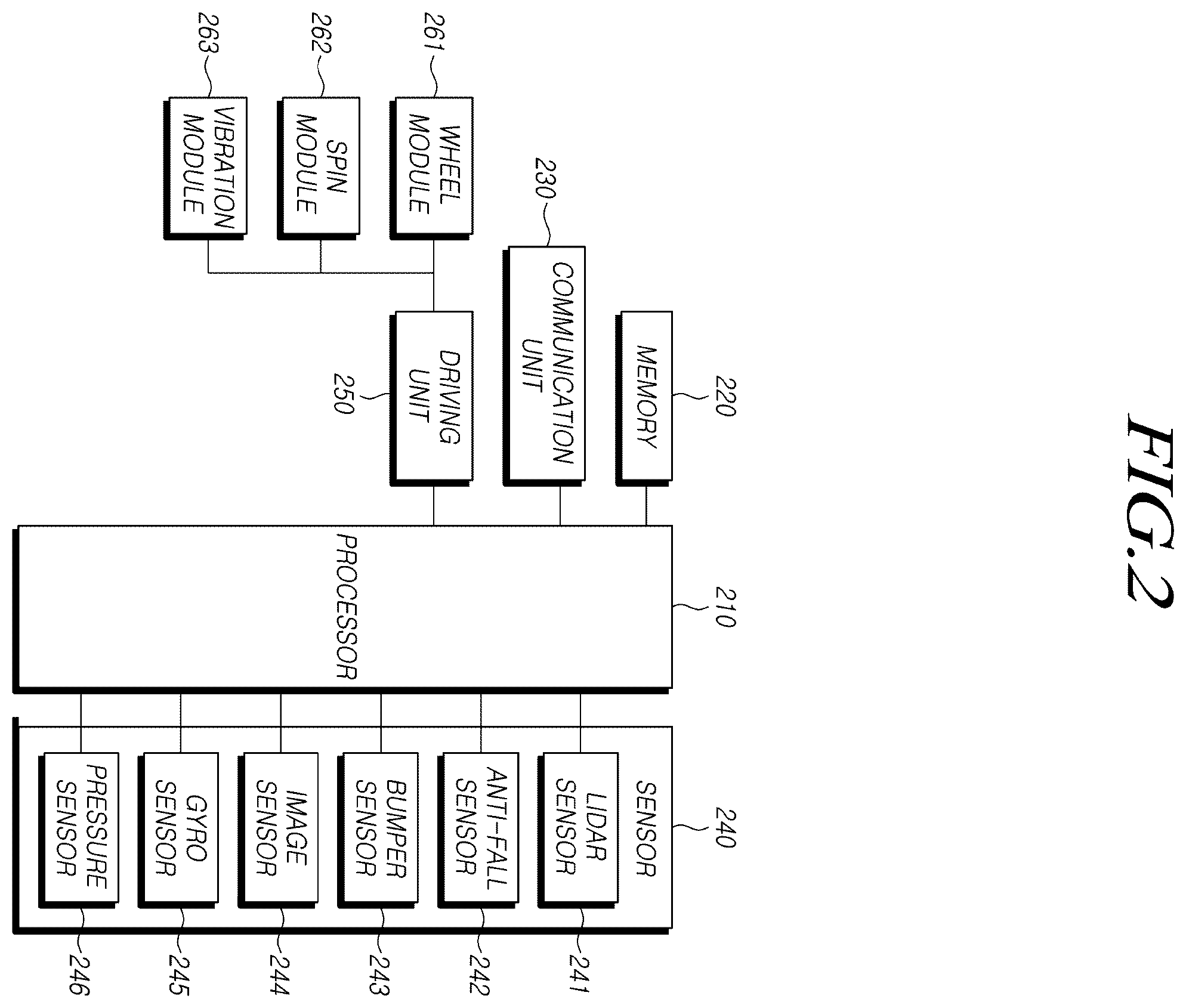 Patent US12591255 Figure 5 – Mobile robot and control method therefor