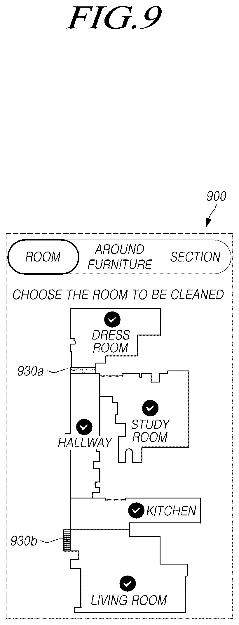 Patent US12591255 Figure 12 – Mobile robot and control method therefor