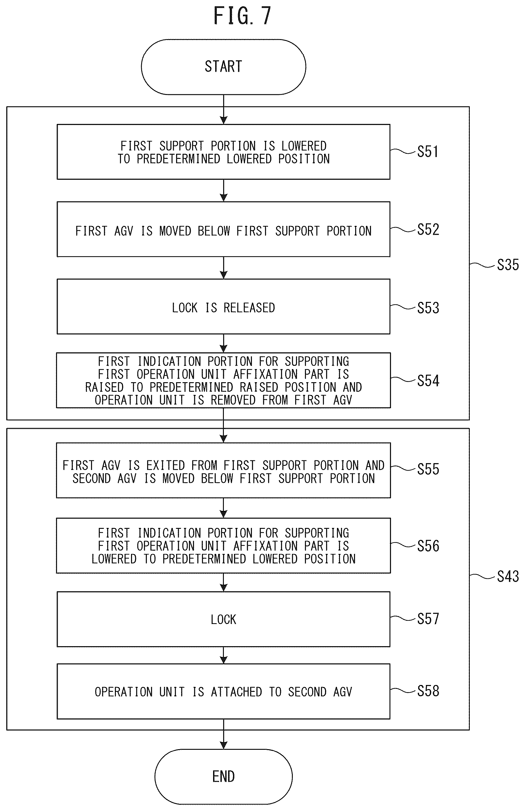 Patent US12591256 Figure 9 – Work unit replacement system and work unit replacement station