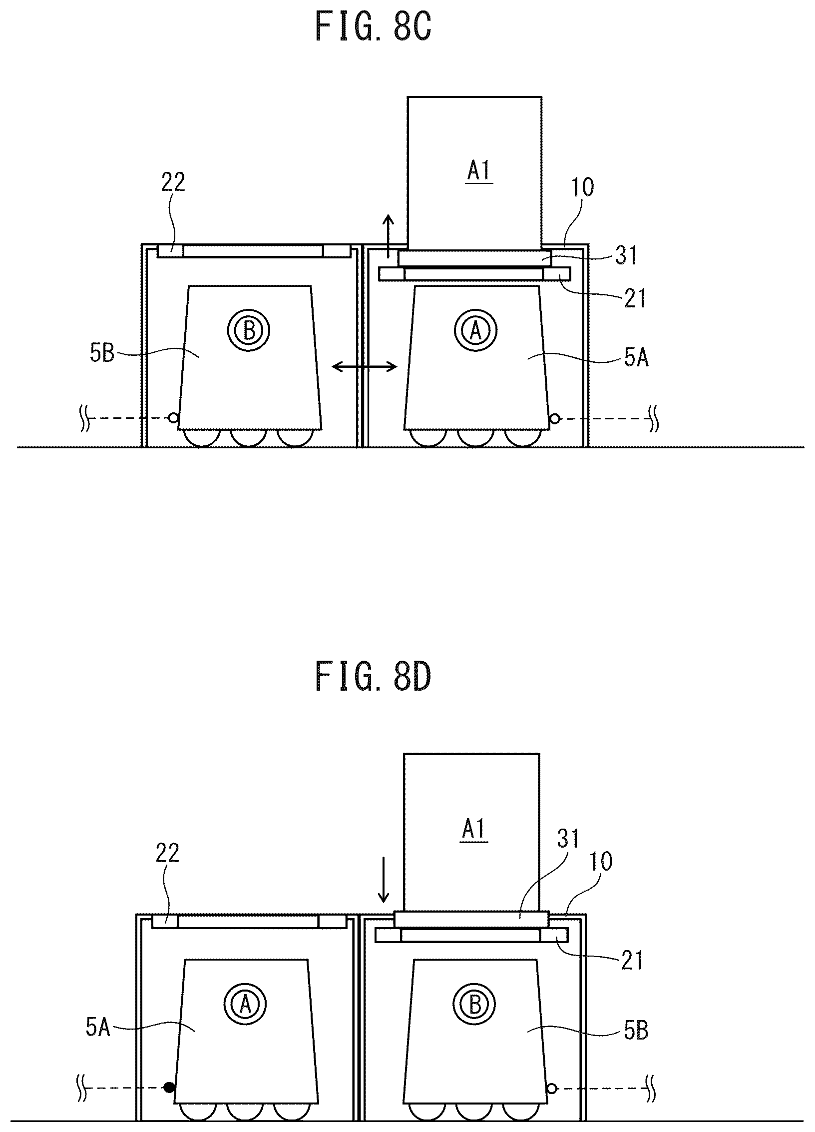 Patent US12591256 Figure 11 – Work unit replacement system and work unit replacement station