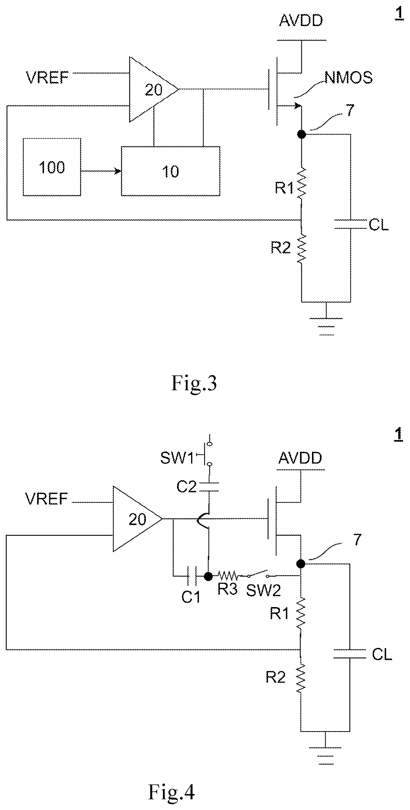 Patent US12591260 Figure 2 – Low-dropout regulator with auto-adjusting stability compenstion circuit