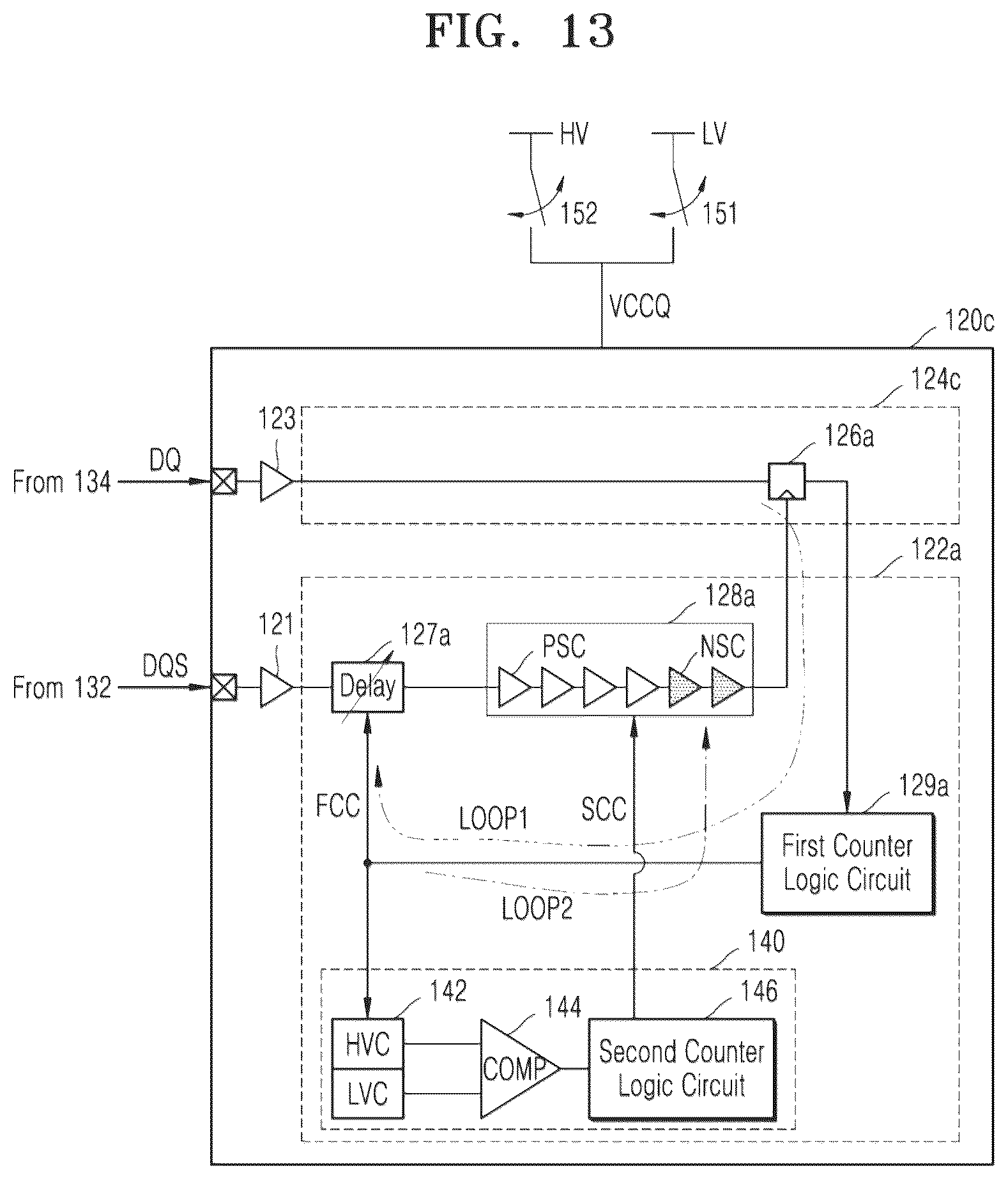 Patent US12591267 Figure 15 – Apparatuses and methods for adjusting skews between data and clock