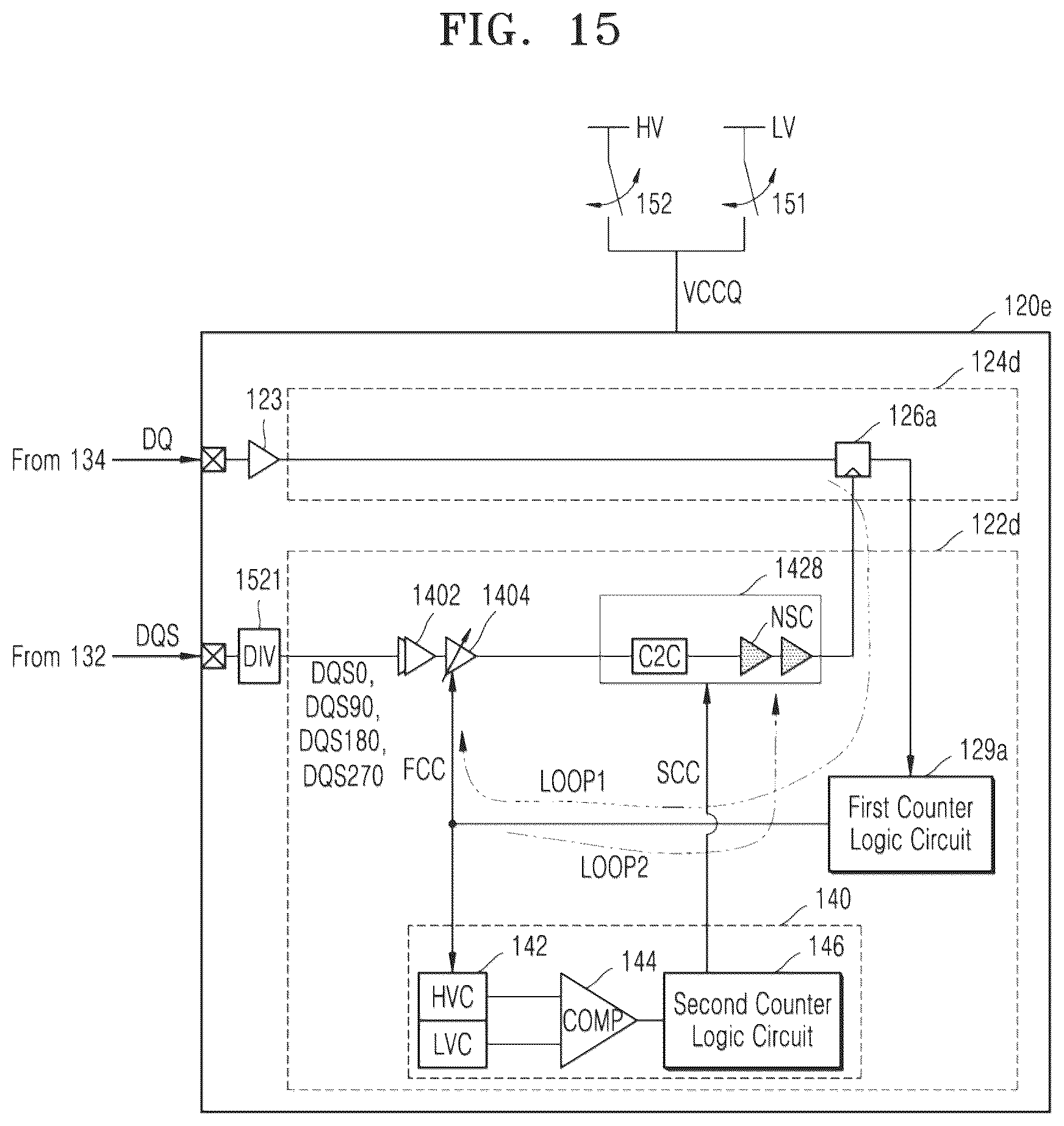 Patent US12591267 Figure 17 – Apparatuses and methods for adjusting skews between data and clock