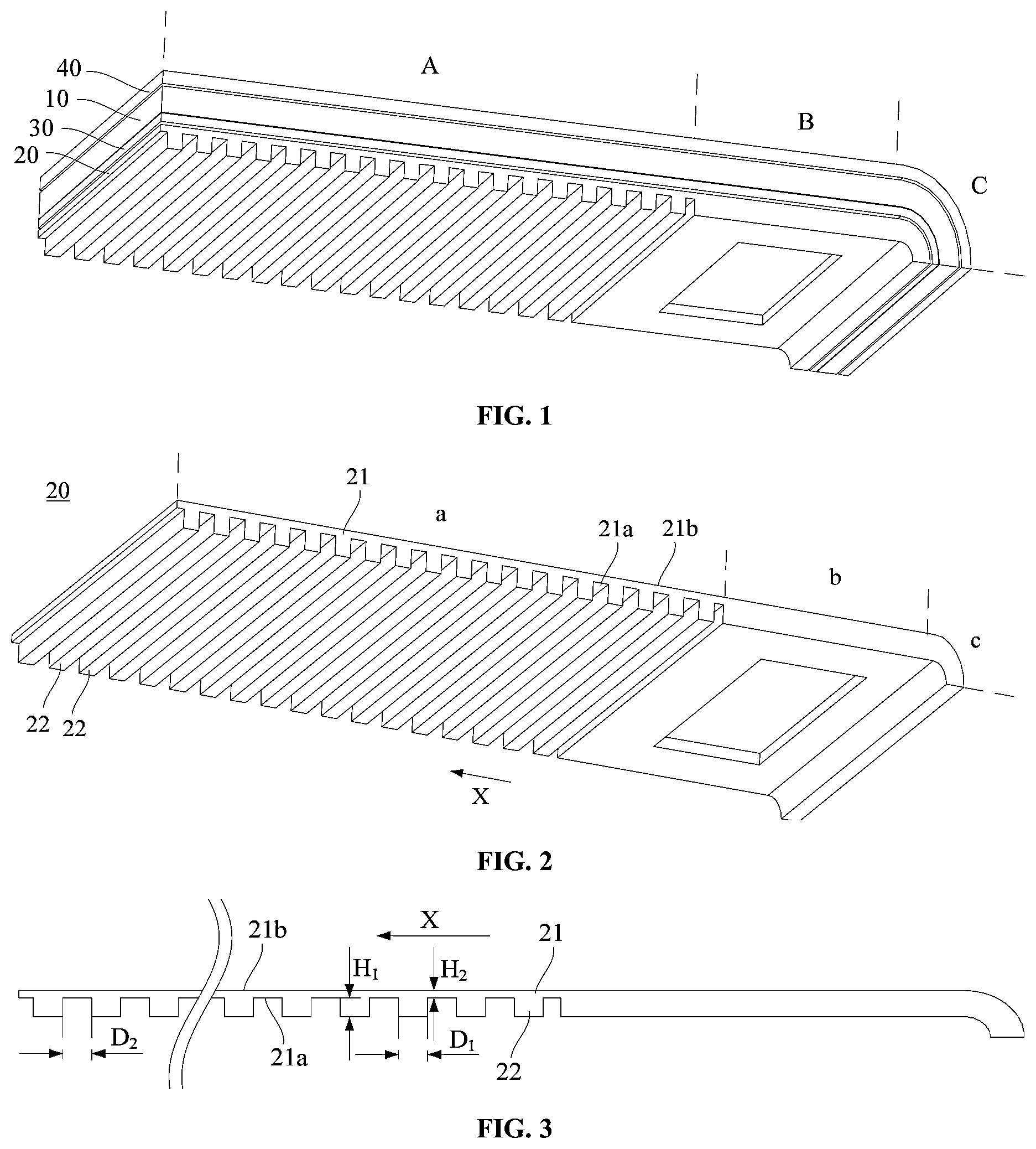Patent US12591275 Figure 1 – Support and method for manufacturing same, flexible display module, and electronic device