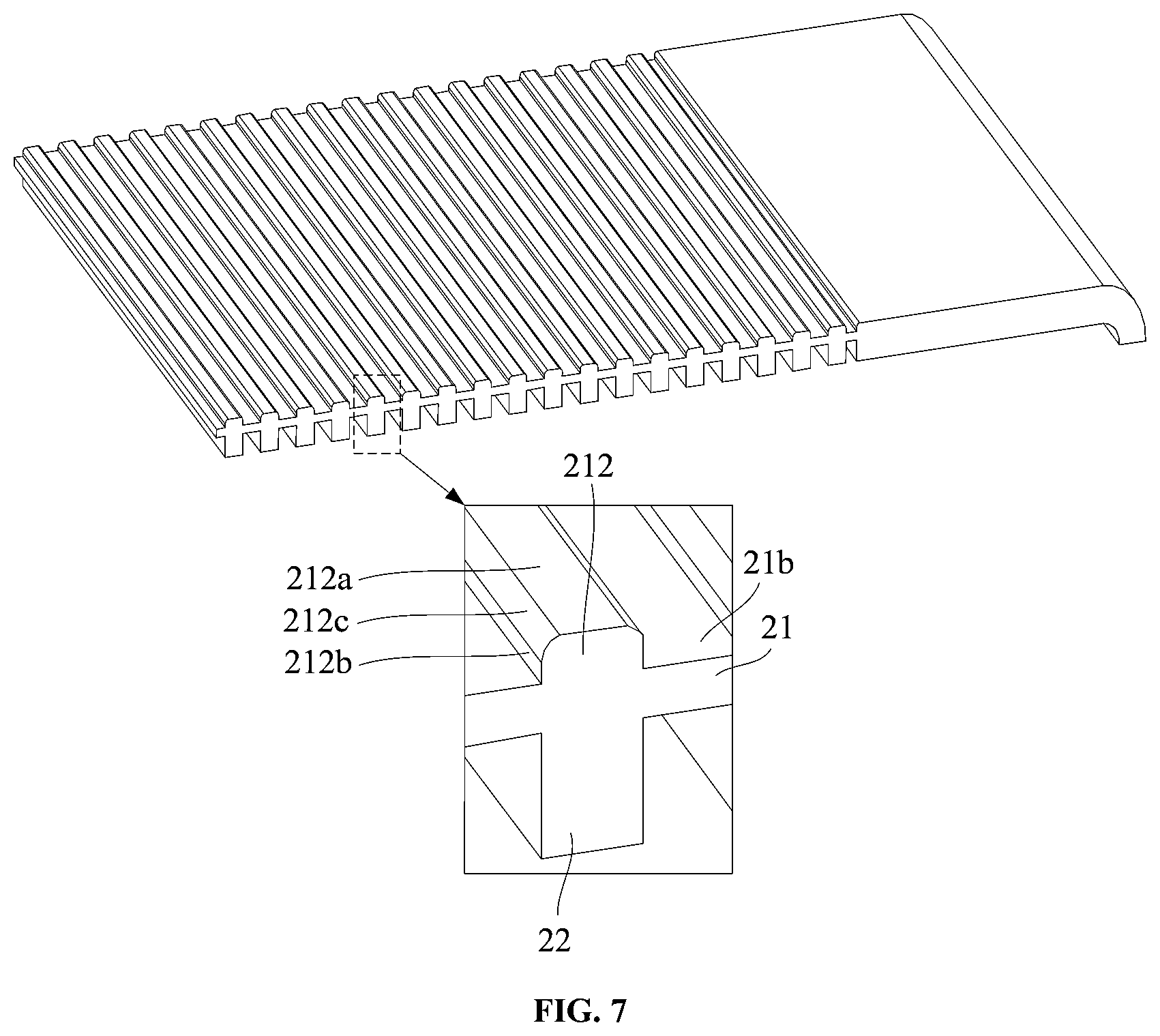 Patent US12591275 Figure 4 – Support and method for manufacturing same, flexible display module, and electronic device
