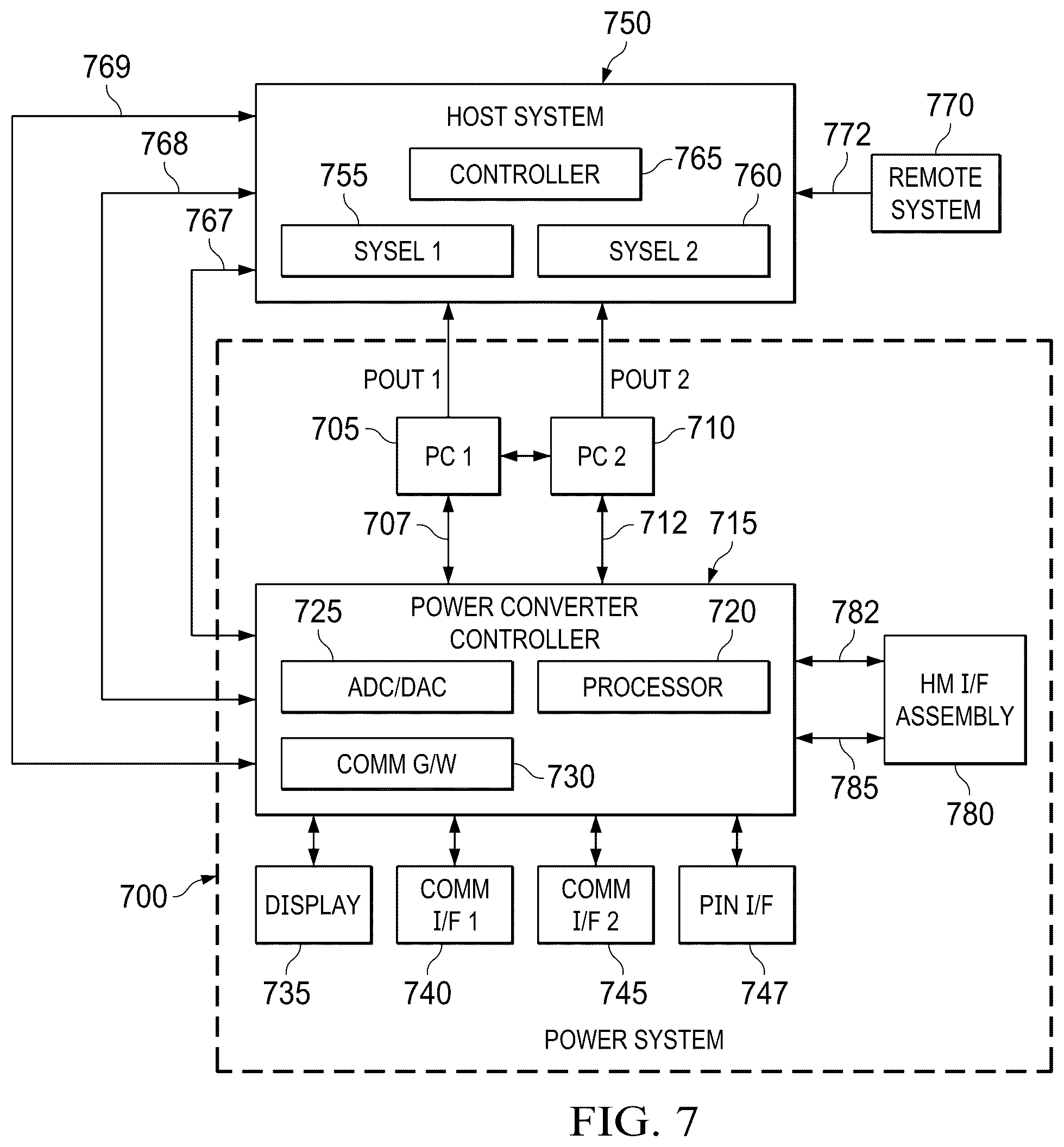 Patent US12591285 Figure 7 – Highly adaptable power system