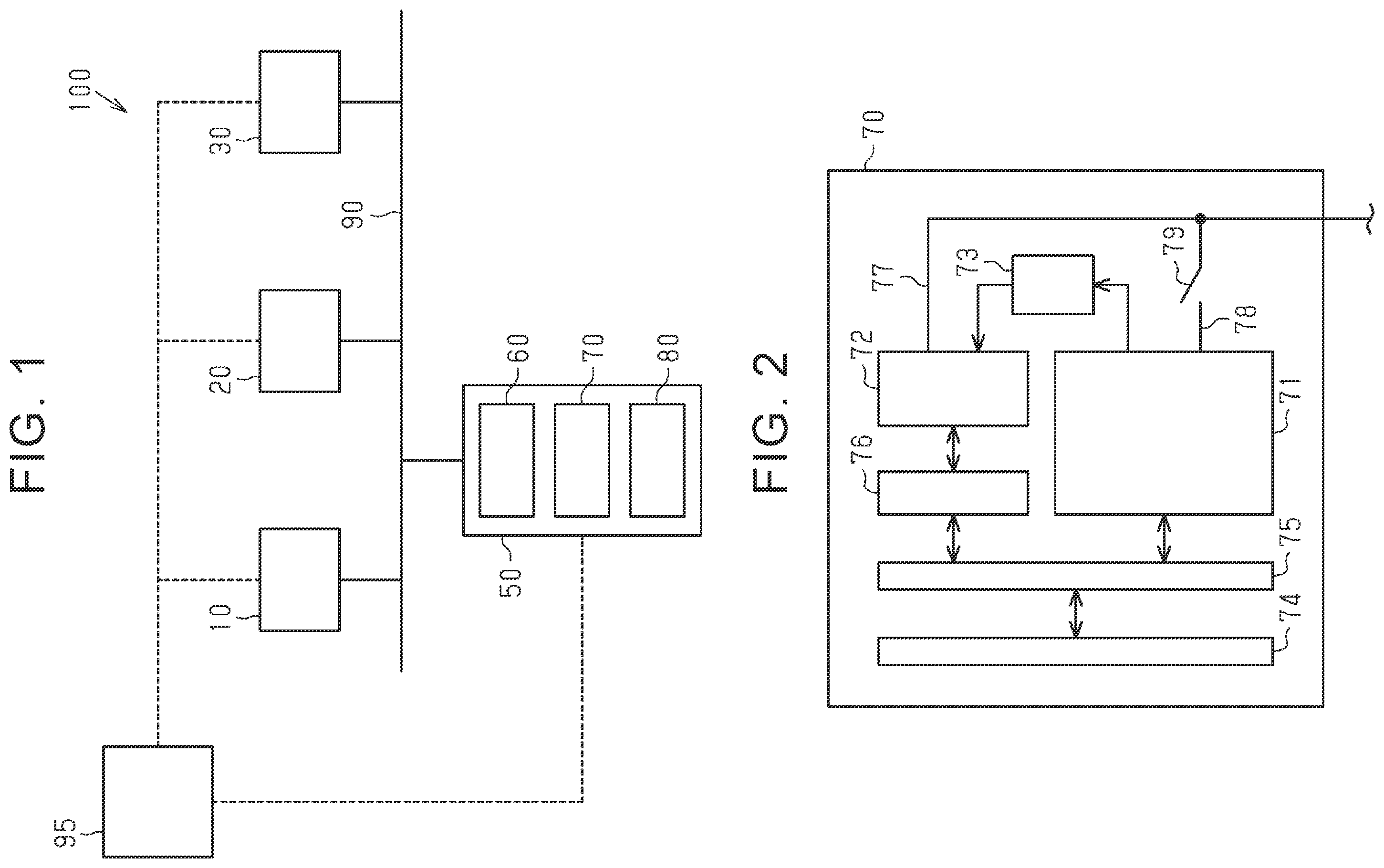 Patent US12591291 Figure 1 – Information processing device having sub-processor for data evacuation process