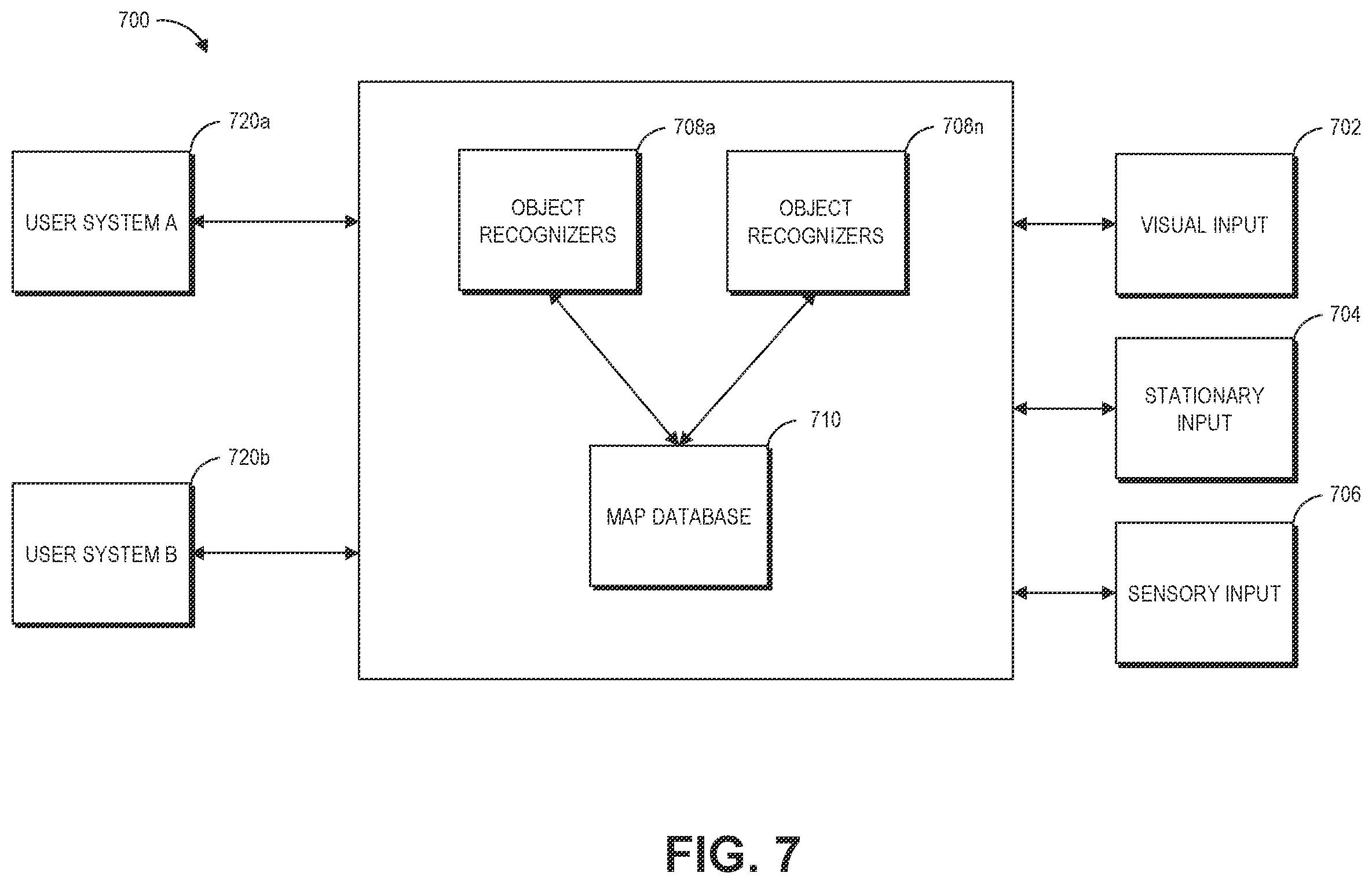 Patent US12591297 Figure 7 – Multimodal task execution and text editing for a wearable system