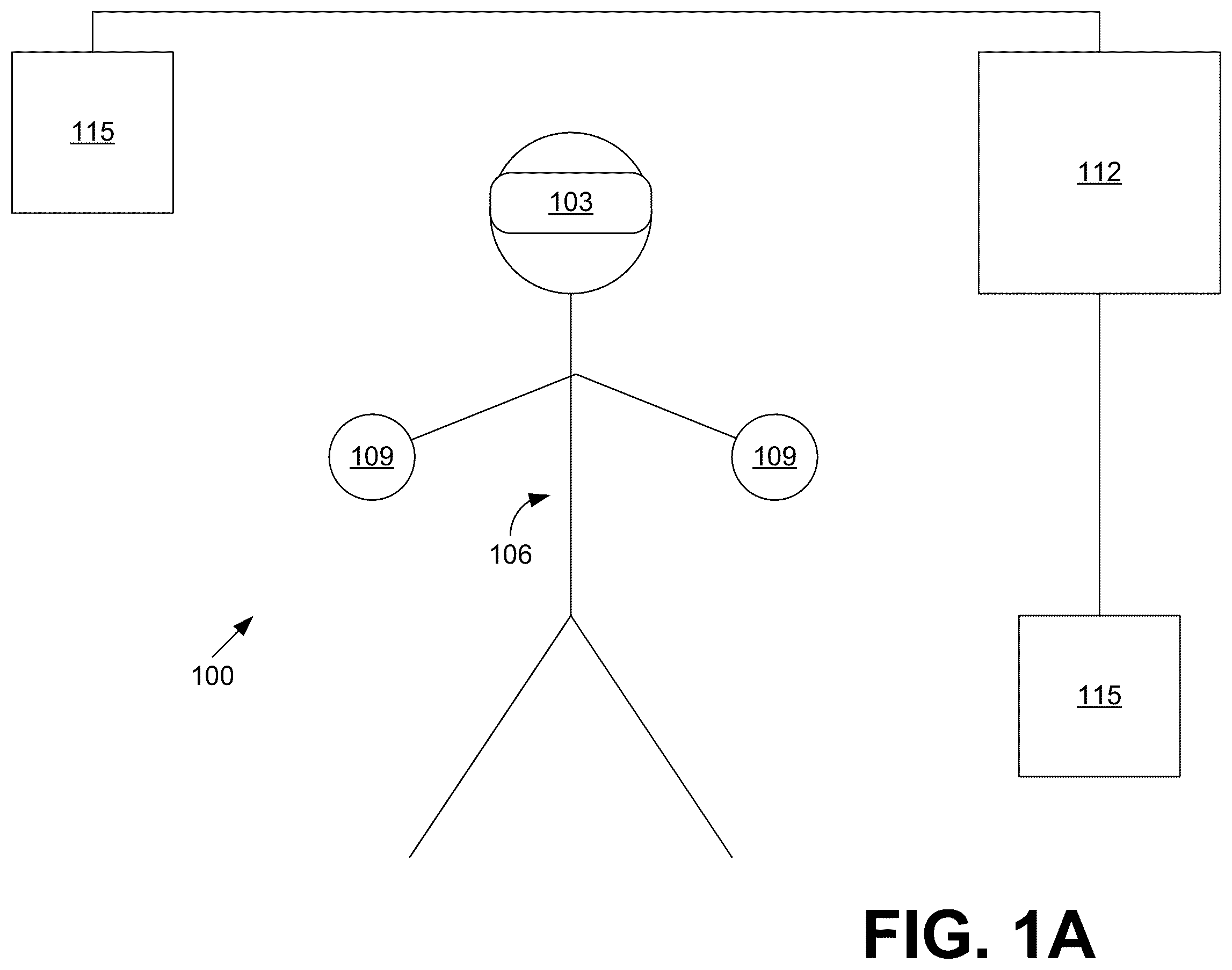 Patent US12591298 Figure 1 – Human eyes design: first person VR characters for testing inclusive design solutions