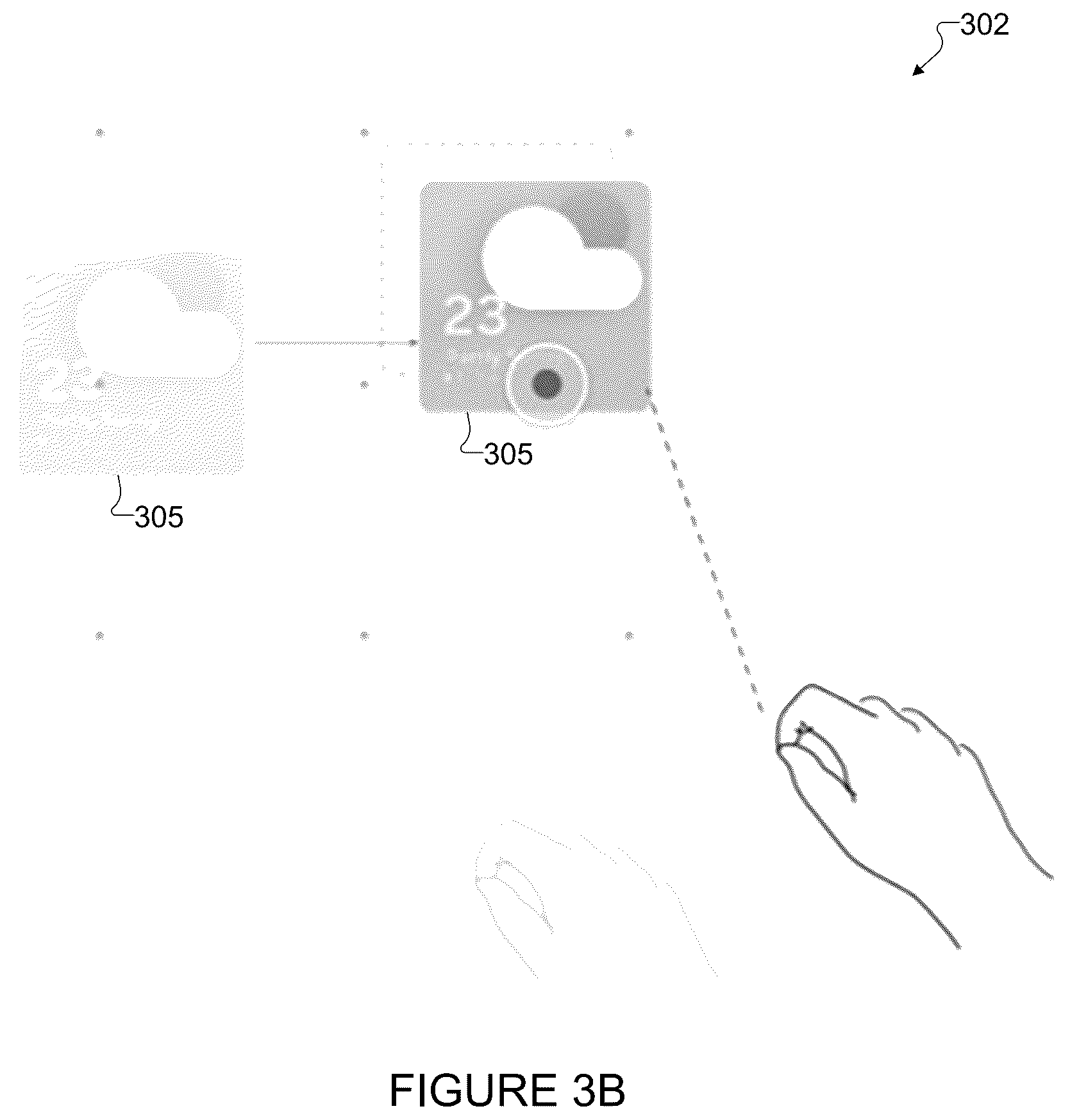 Patent US12591313 Figure 5 – Widget interaction for extended reality (XR) applications