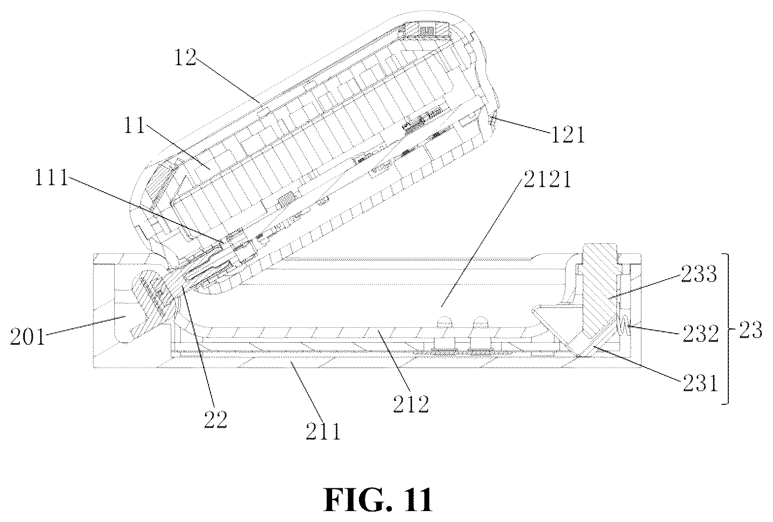 Patent US12591316 Figure 6 – Accessory body and accessory