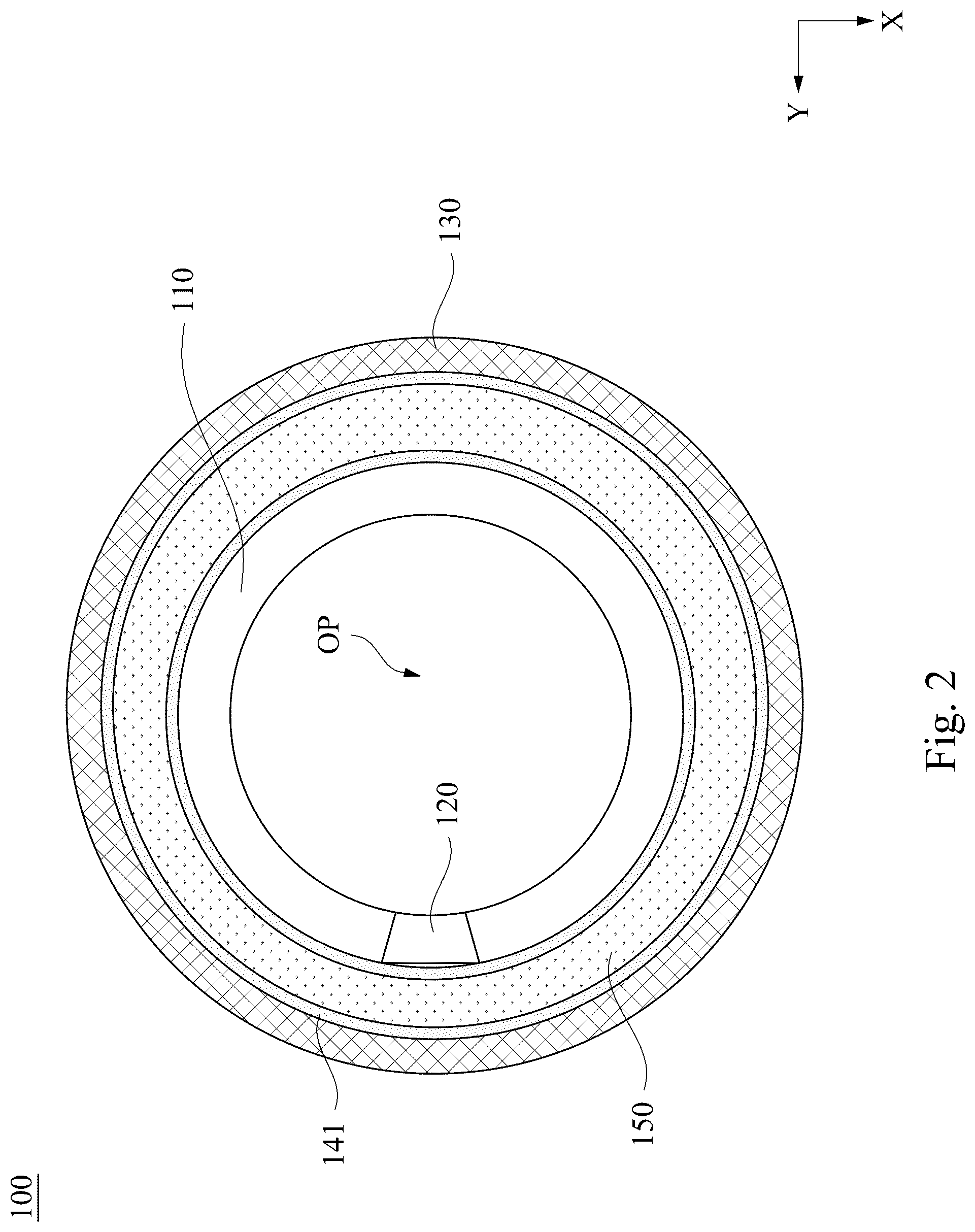 Patent US12591324 Figure 2 – Display device