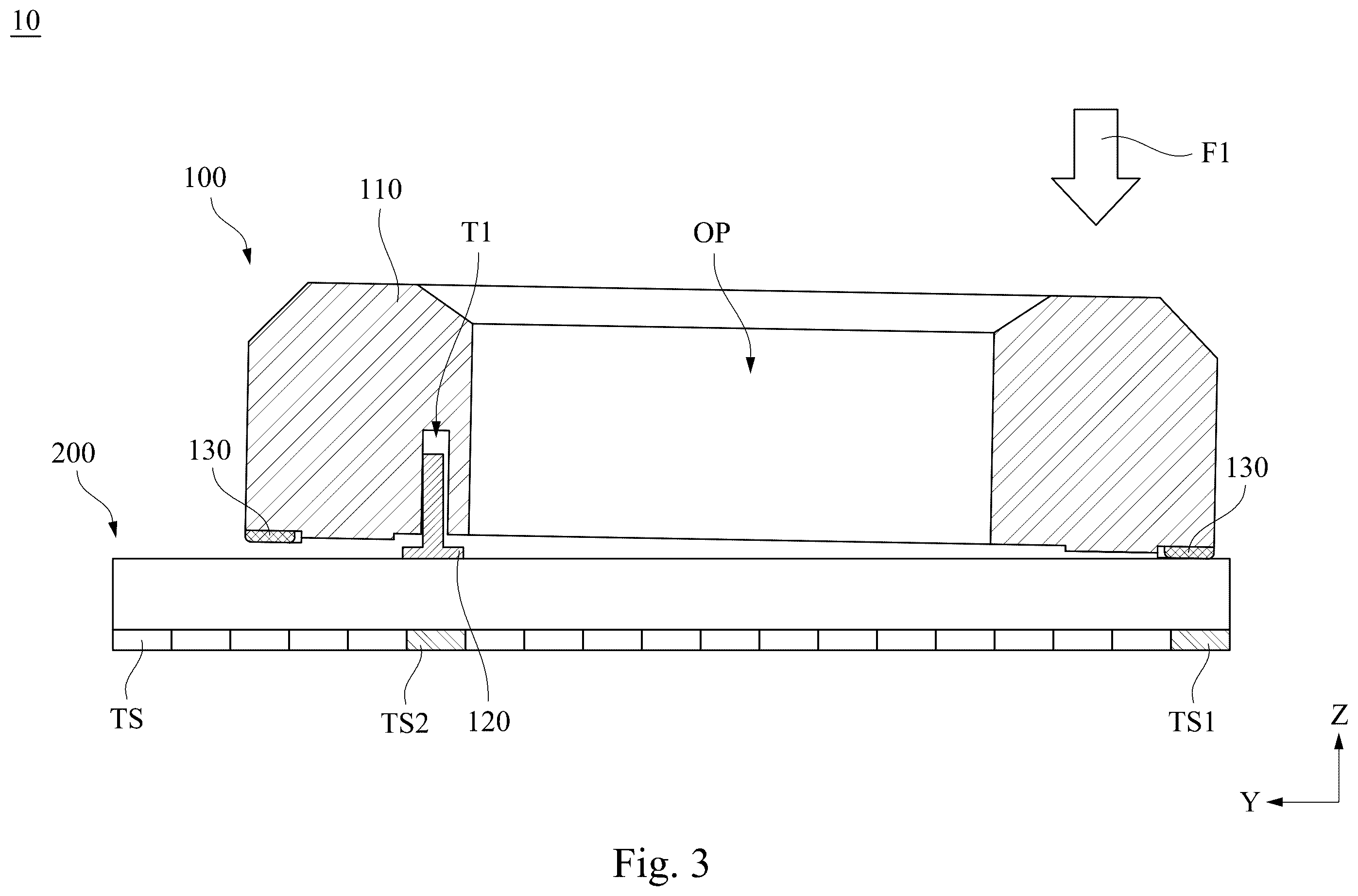 Patent US12591324 Figure 3 – Display device