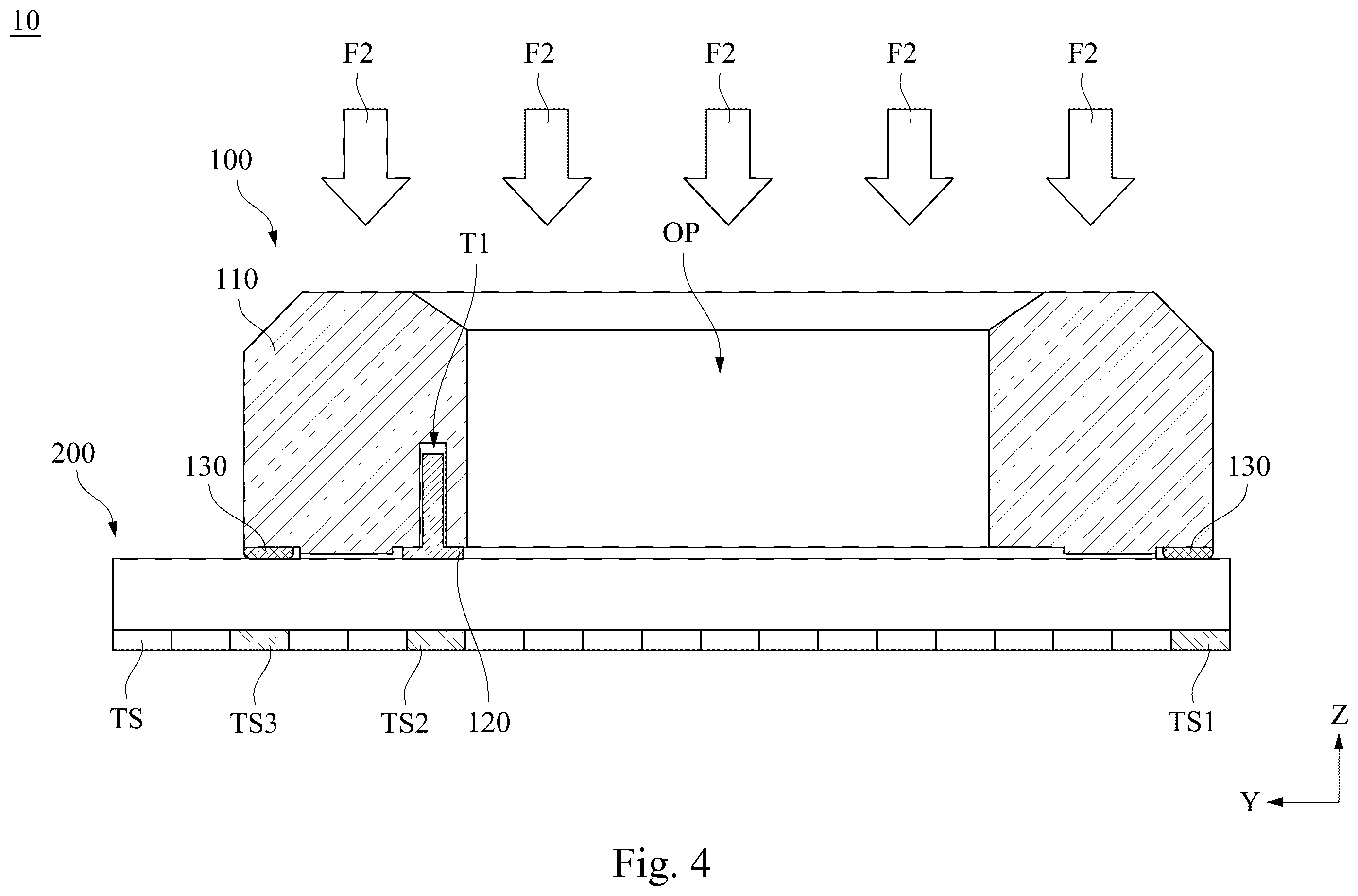 Patent US12591324 Figure 4 – Display device