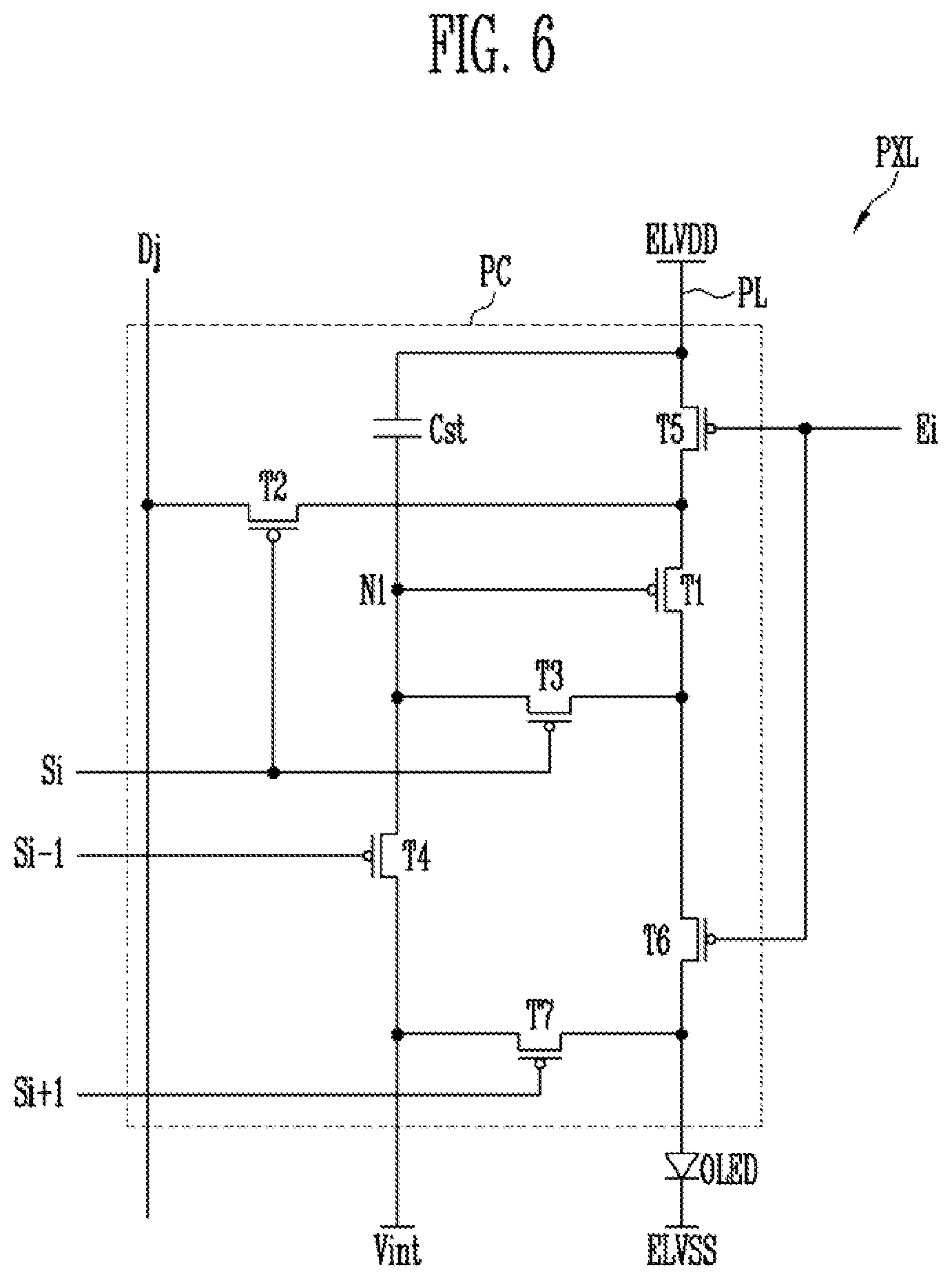 Patent US12591325 Figure 5 – Display device including a finger print sensor