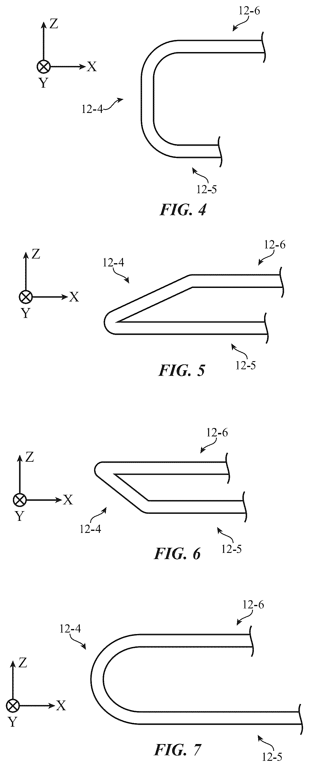 Patent US12591330 Figure 4 – Electronic devices with display and touch sensor structures