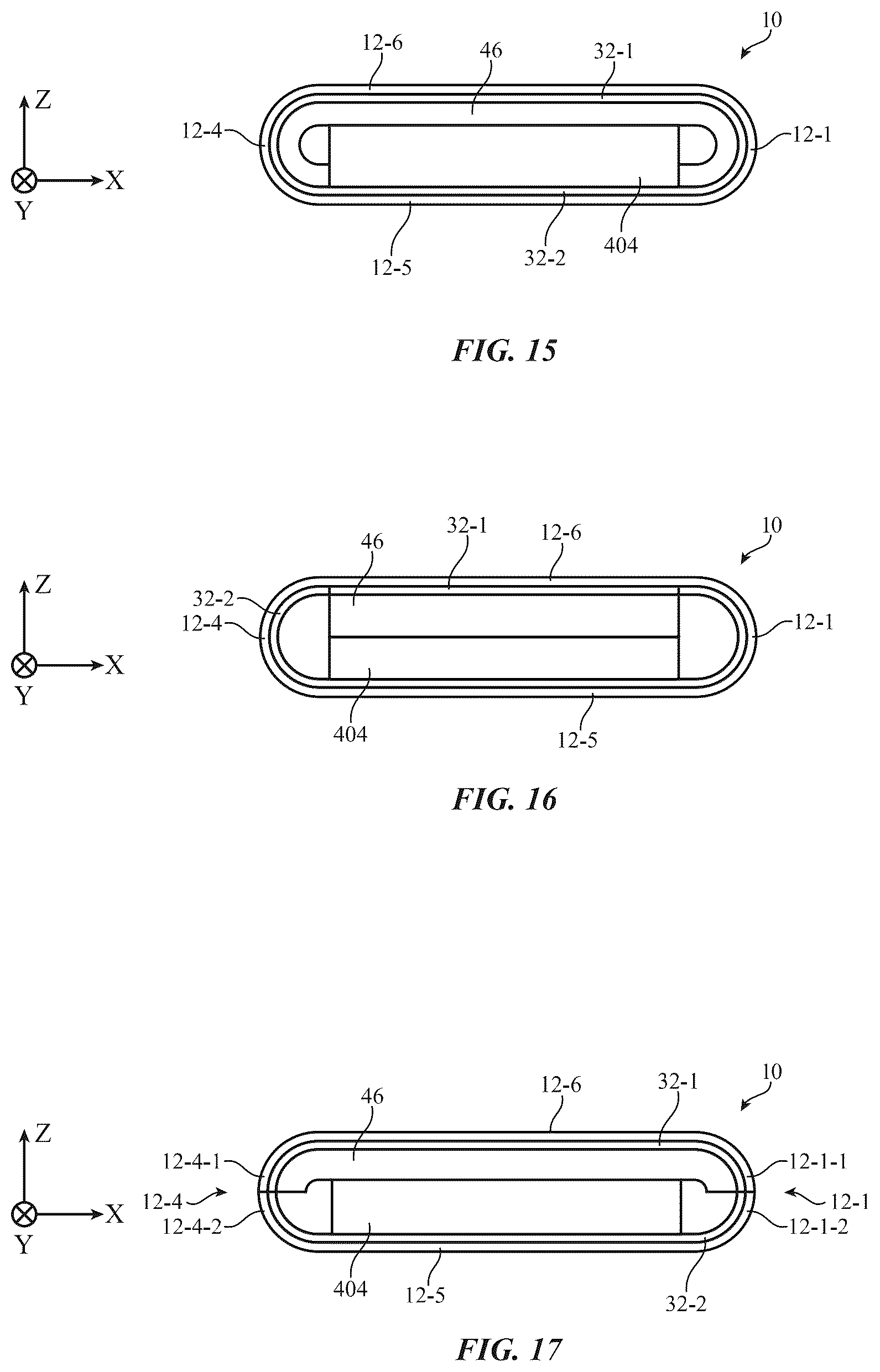 Patent US12591330 Figure 9 – Electronic devices with display and touch sensor structures
