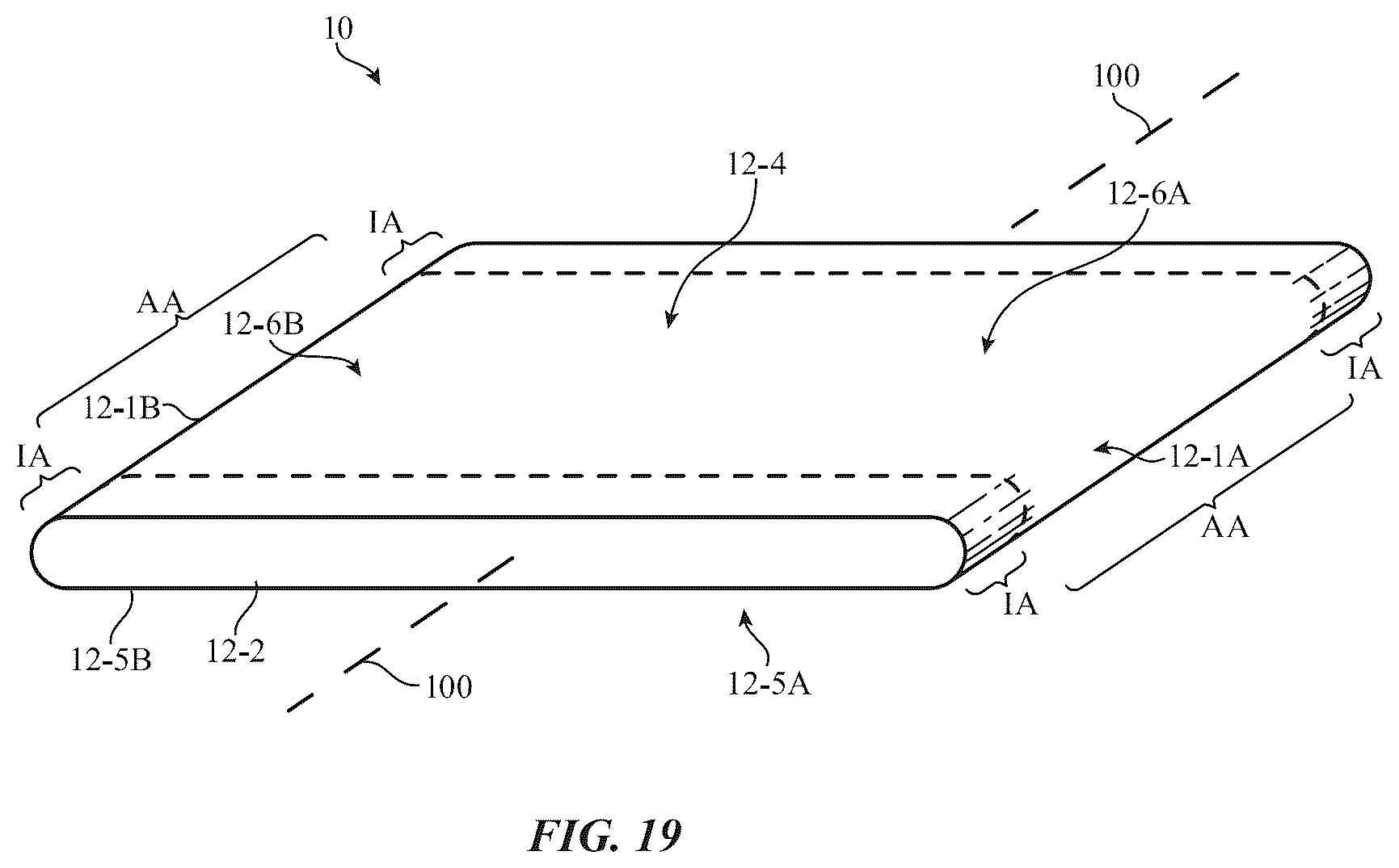 Patent US12591330 Figure 11 – Electronic devices with display and touch sensor structures
