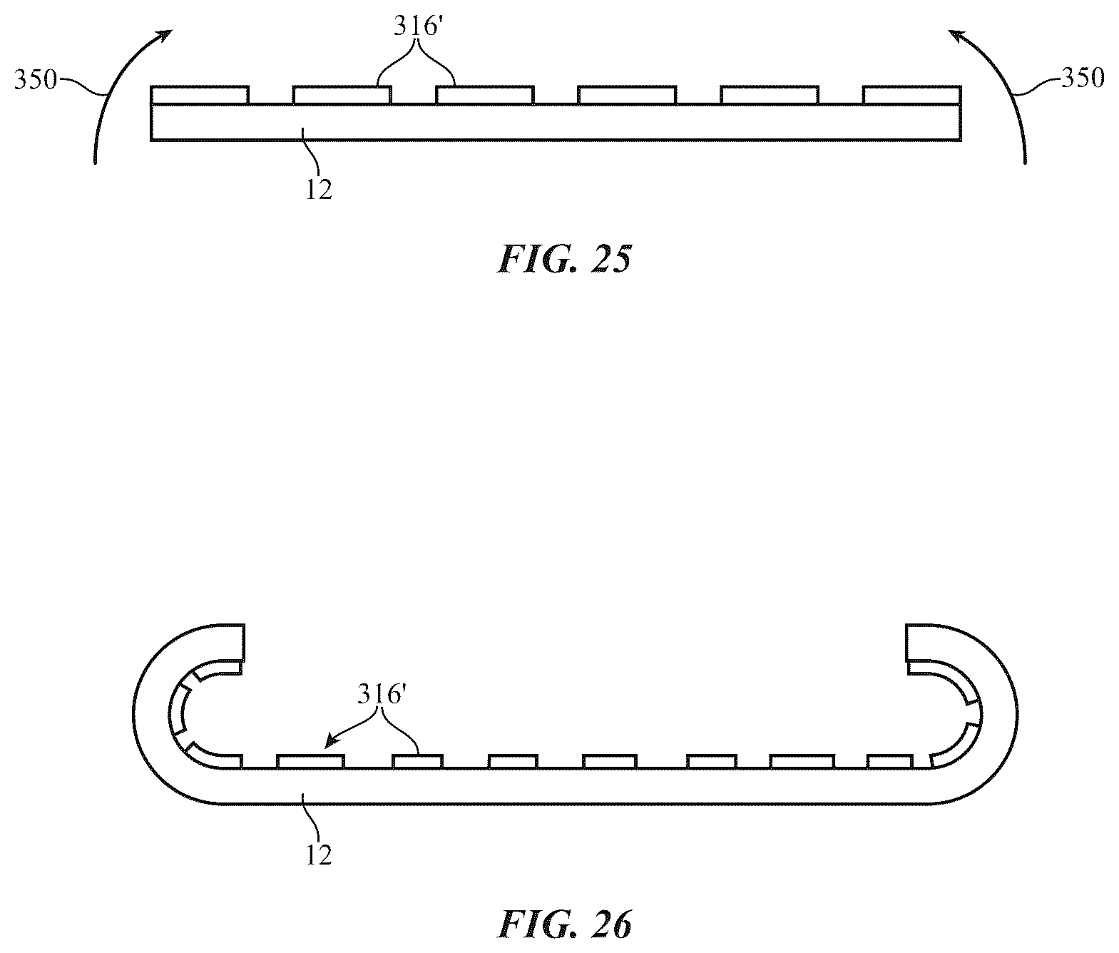 Patent US12591330 Figure 16 – Electronic devices with display and touch sensor structures
