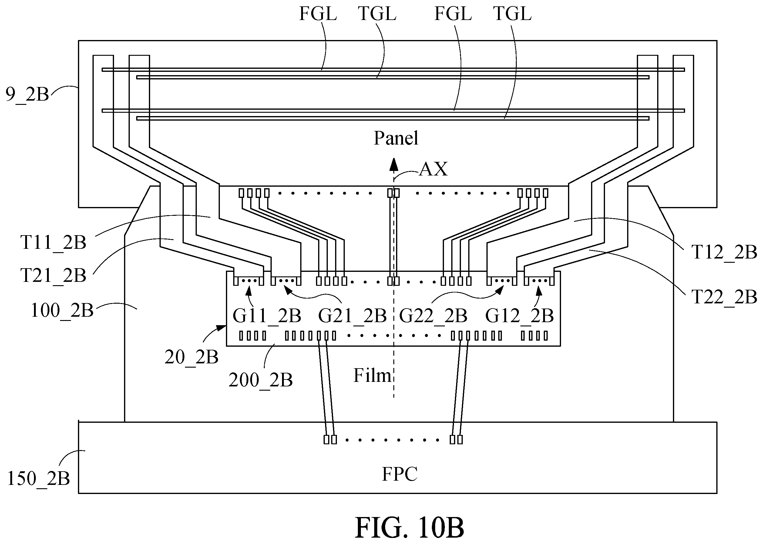 Patent US12591332 Figure 17 – Single-chip device for driving a panel including fingerprint sensing pixels, display pixels and touch sensors, electronic module therefor, and electronic apparatus including the single-chip device