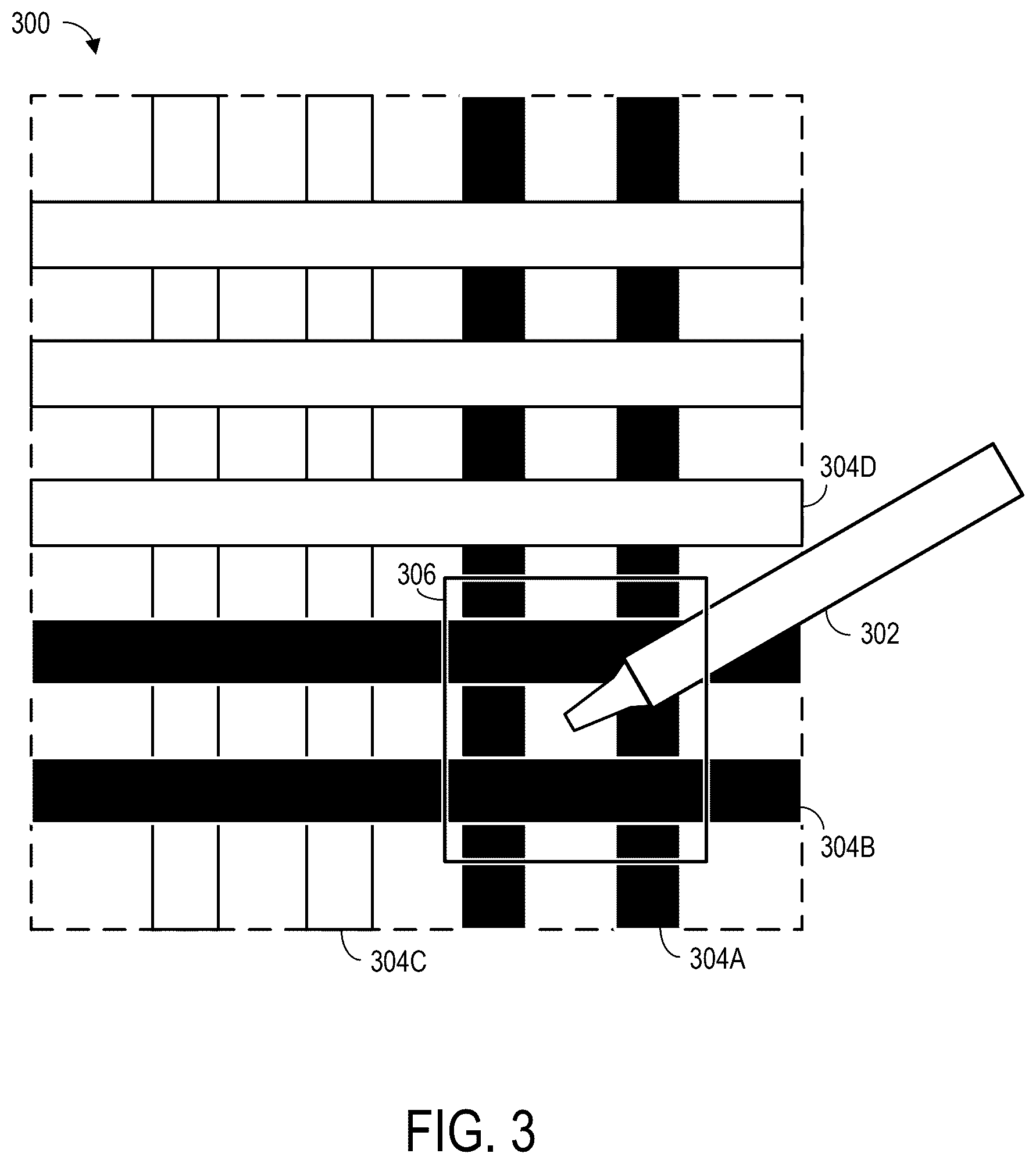 Patent US12591336 Figure 3 – Display flicker mitigation via ambient light sensor