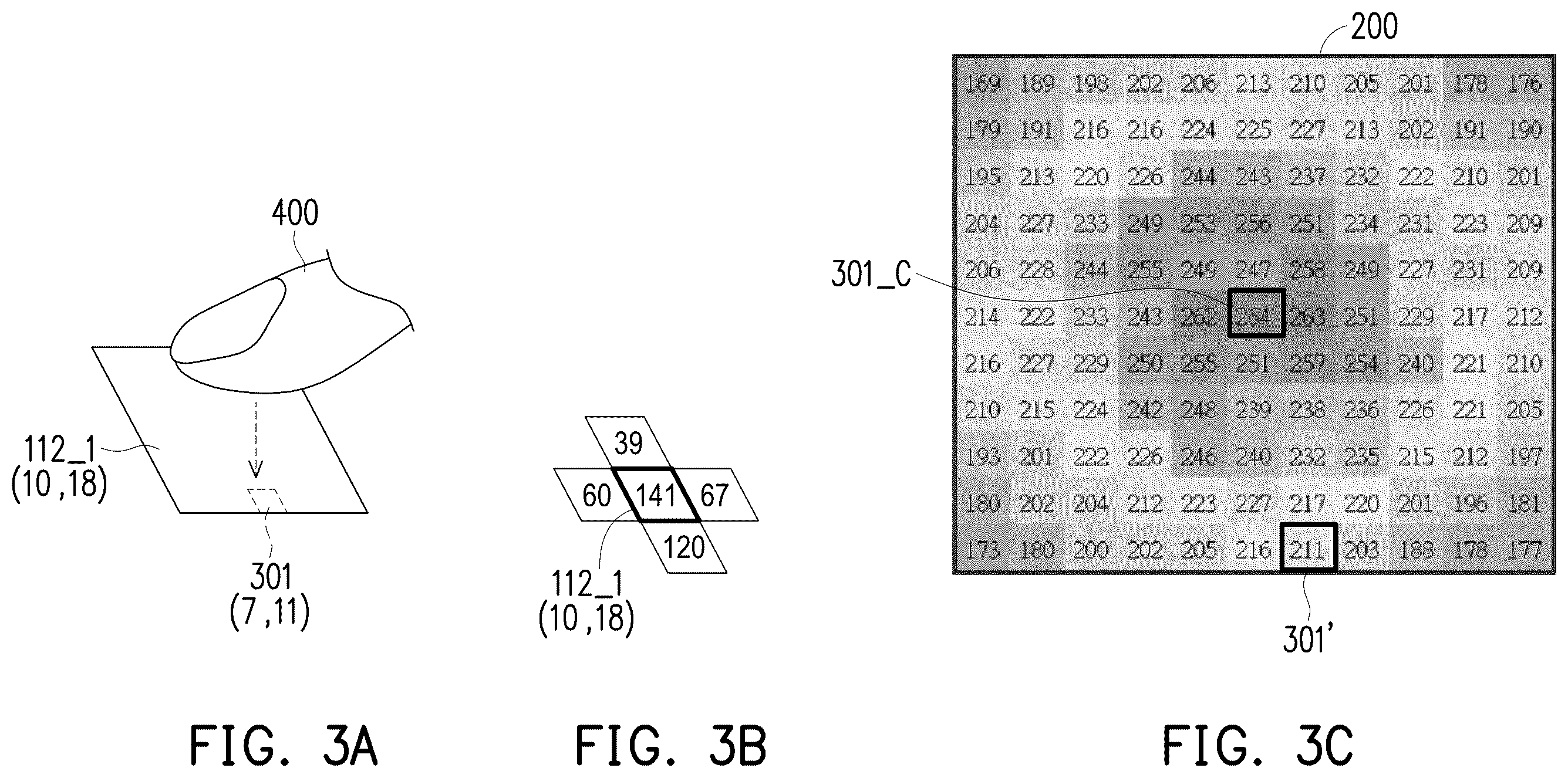 Patent US12591338 Figure 3 – Touch control method with normalization calculation