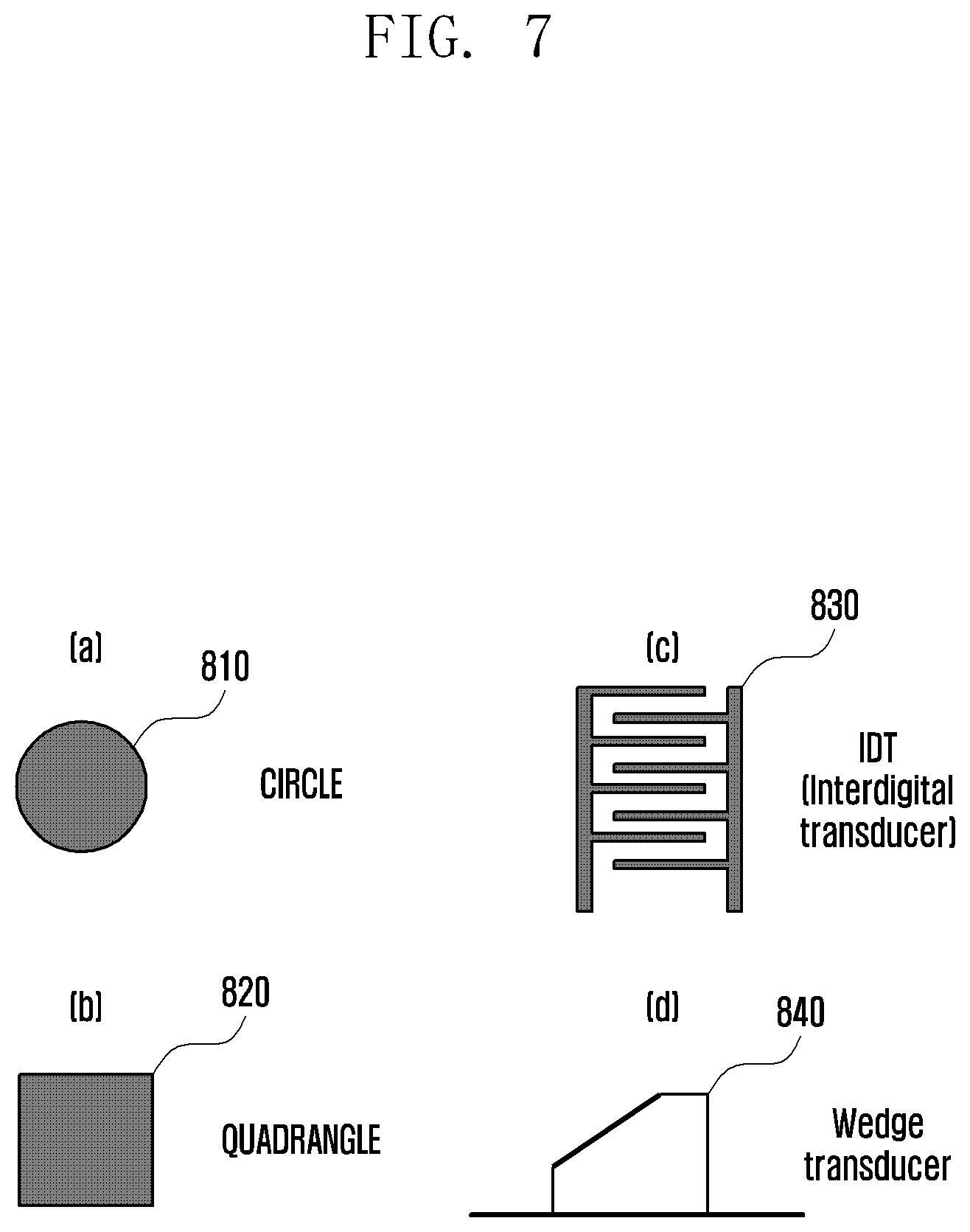 Patent US12591339 Figure 7 – Electronic device having ultrasonic sensor for identifying a touch position and method of operating the same