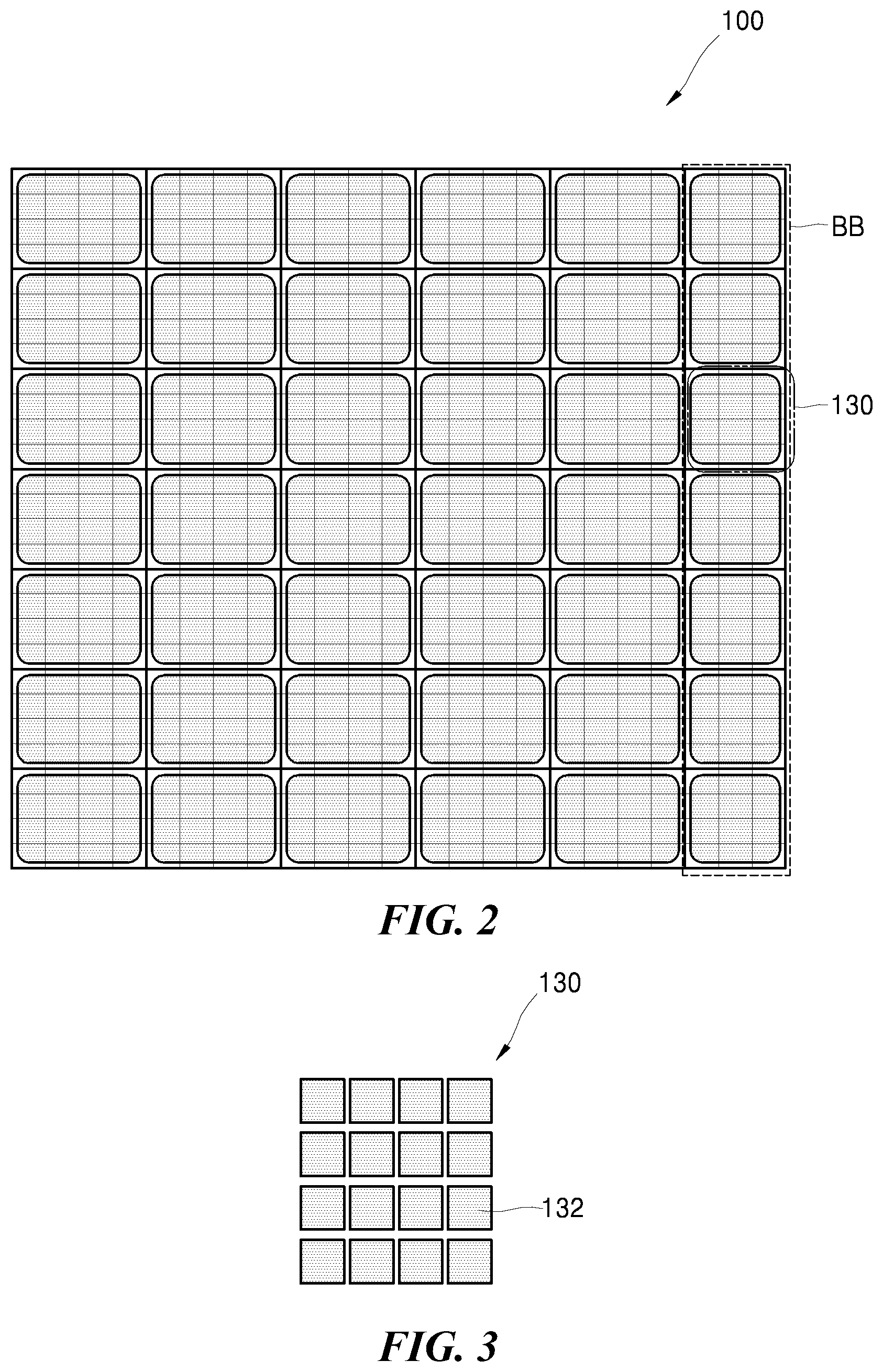 Patent US12591340 Figure 2 – Micro-led touch display device