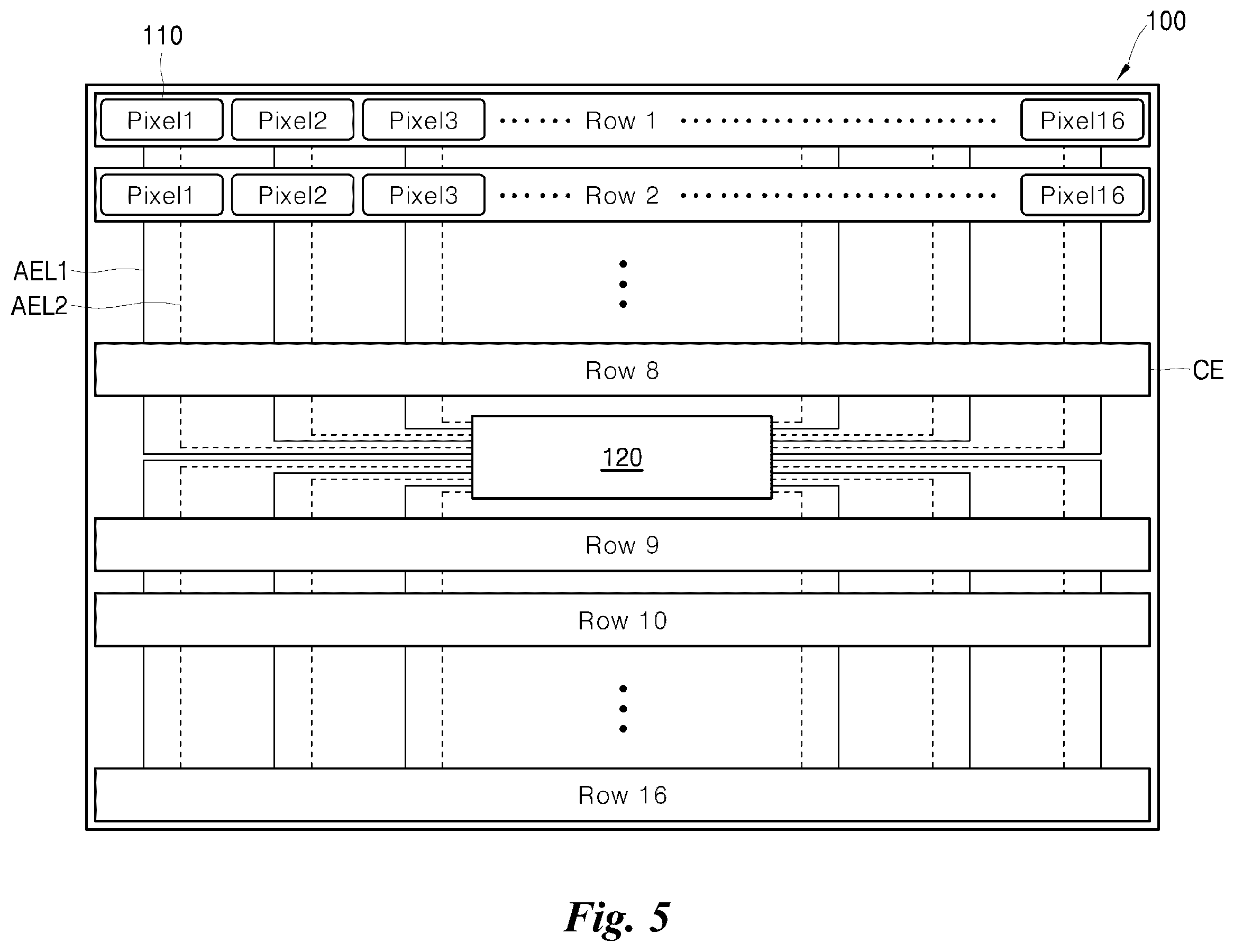 Patent US12591340 Figure 4 – Micro-led touch display device