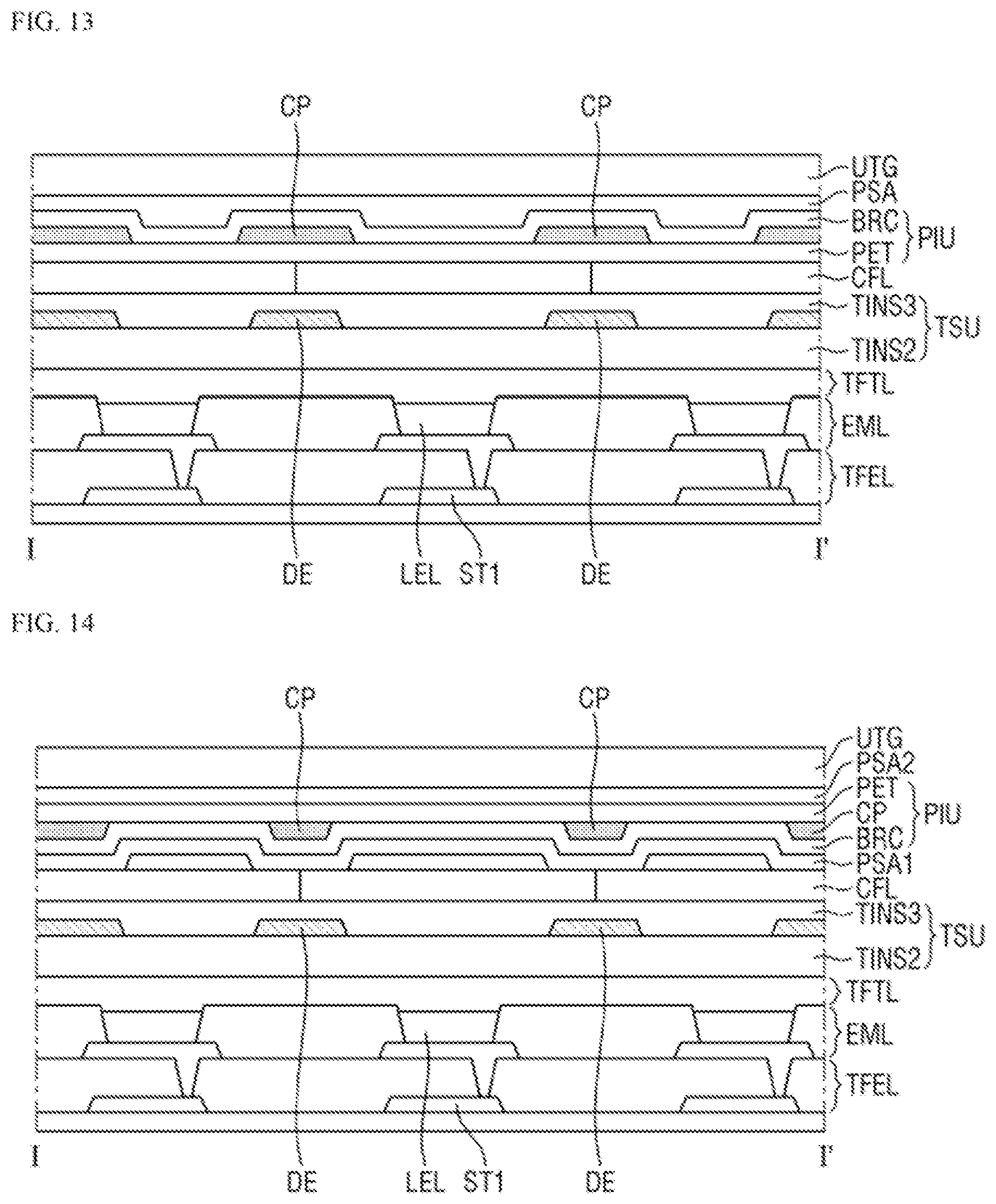 Patent US12591341 Figure 12 – Display device including position input system with pattern protection layer