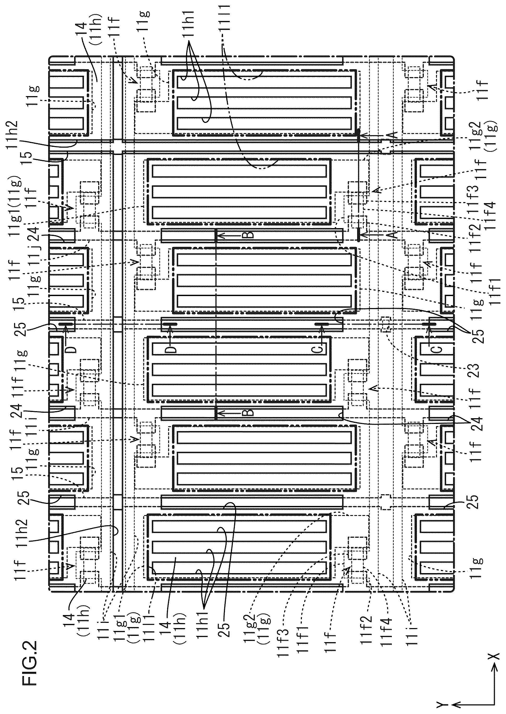 Patent US12591342 Figure 2 – Display device