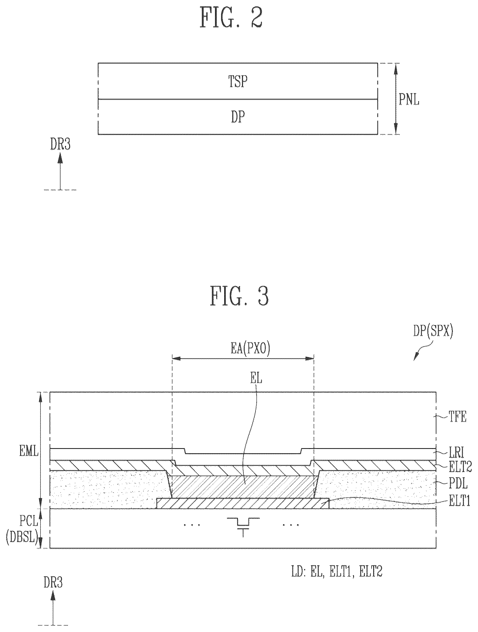 Patent US12591343 Figure 2 – Display device and electronic device including the same
