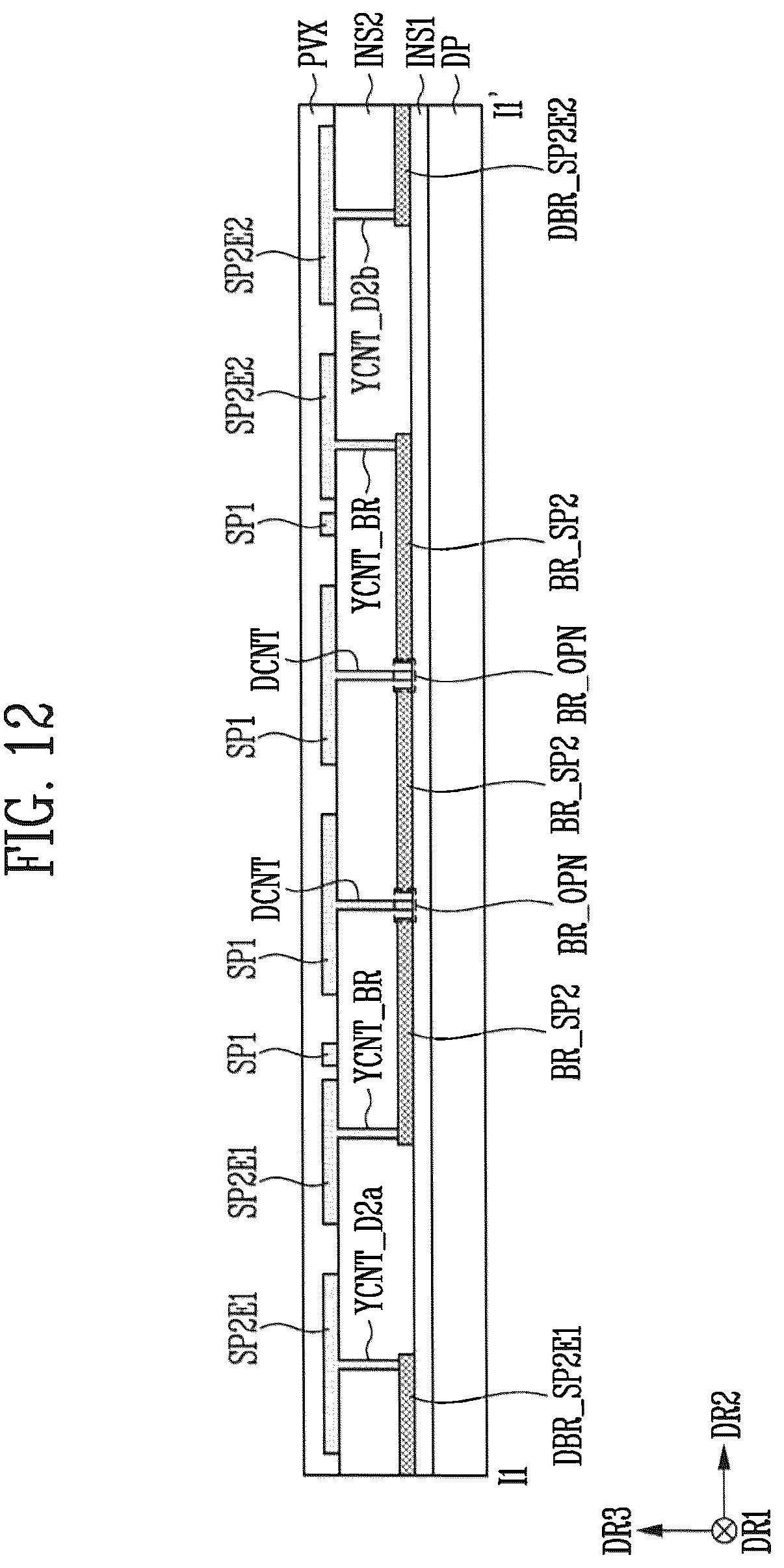 Patent US12591343 Figure 10 – Display device and electronic device including the same