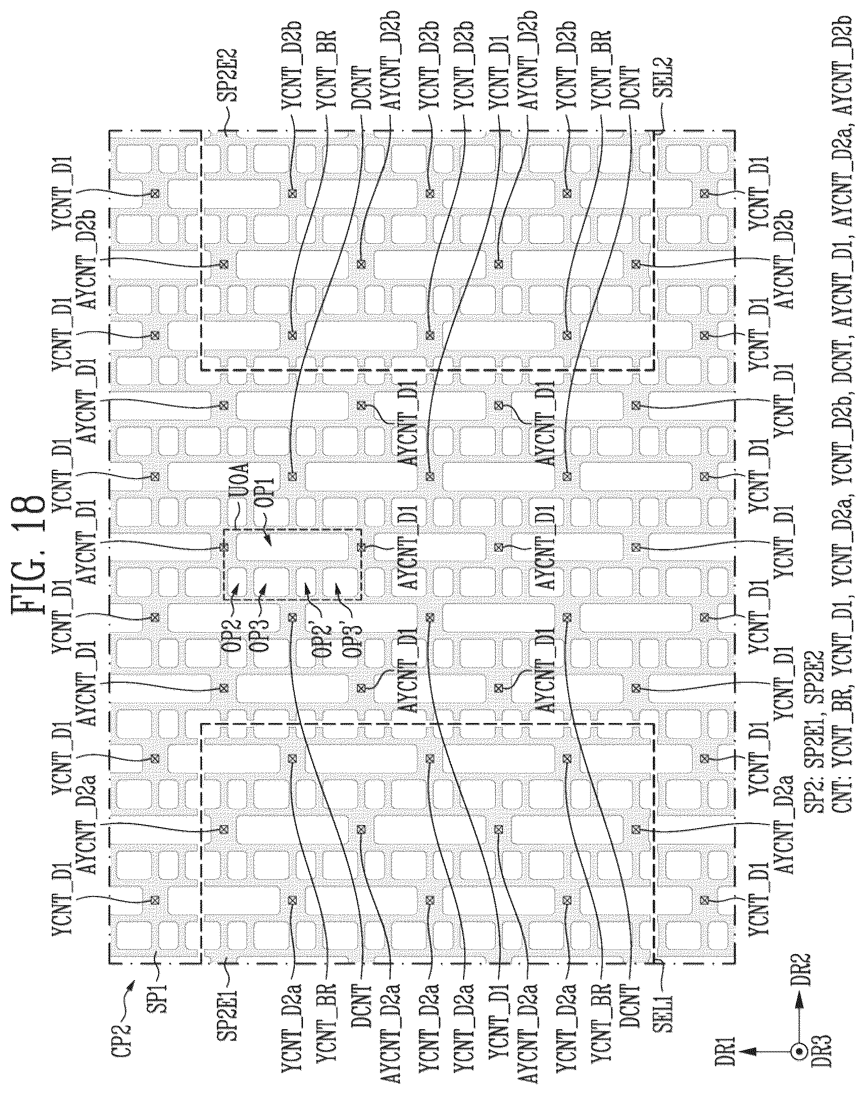 Patent US12591343 Figure 16 – Display device and electronic device including the same