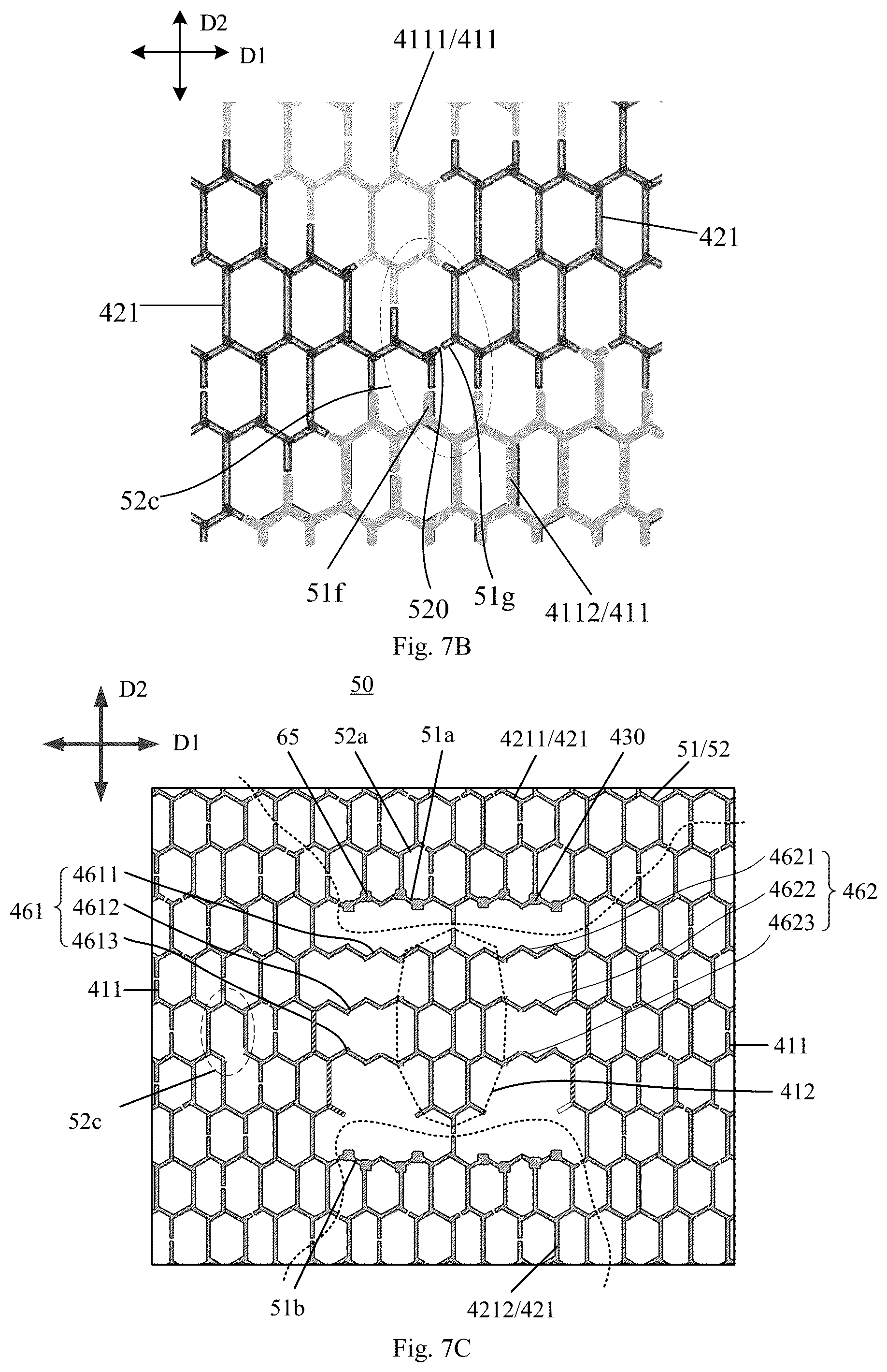 Patent US12591345 Figure 8 – Touch structure, display panel and electronic device
