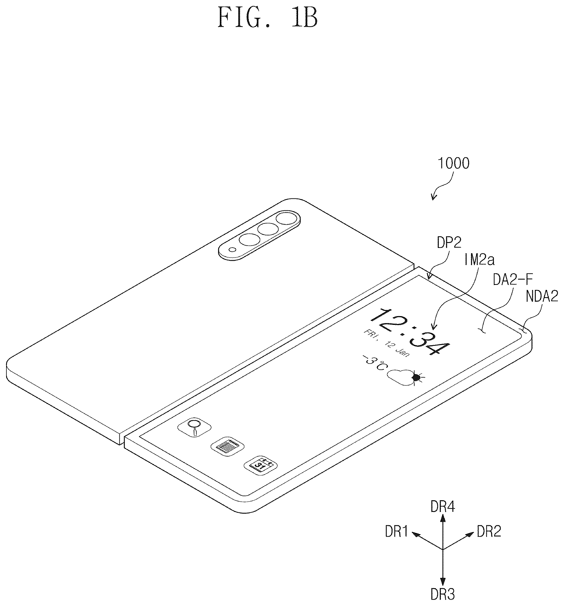 Patent US12591346 Figure 2 – Electronic device