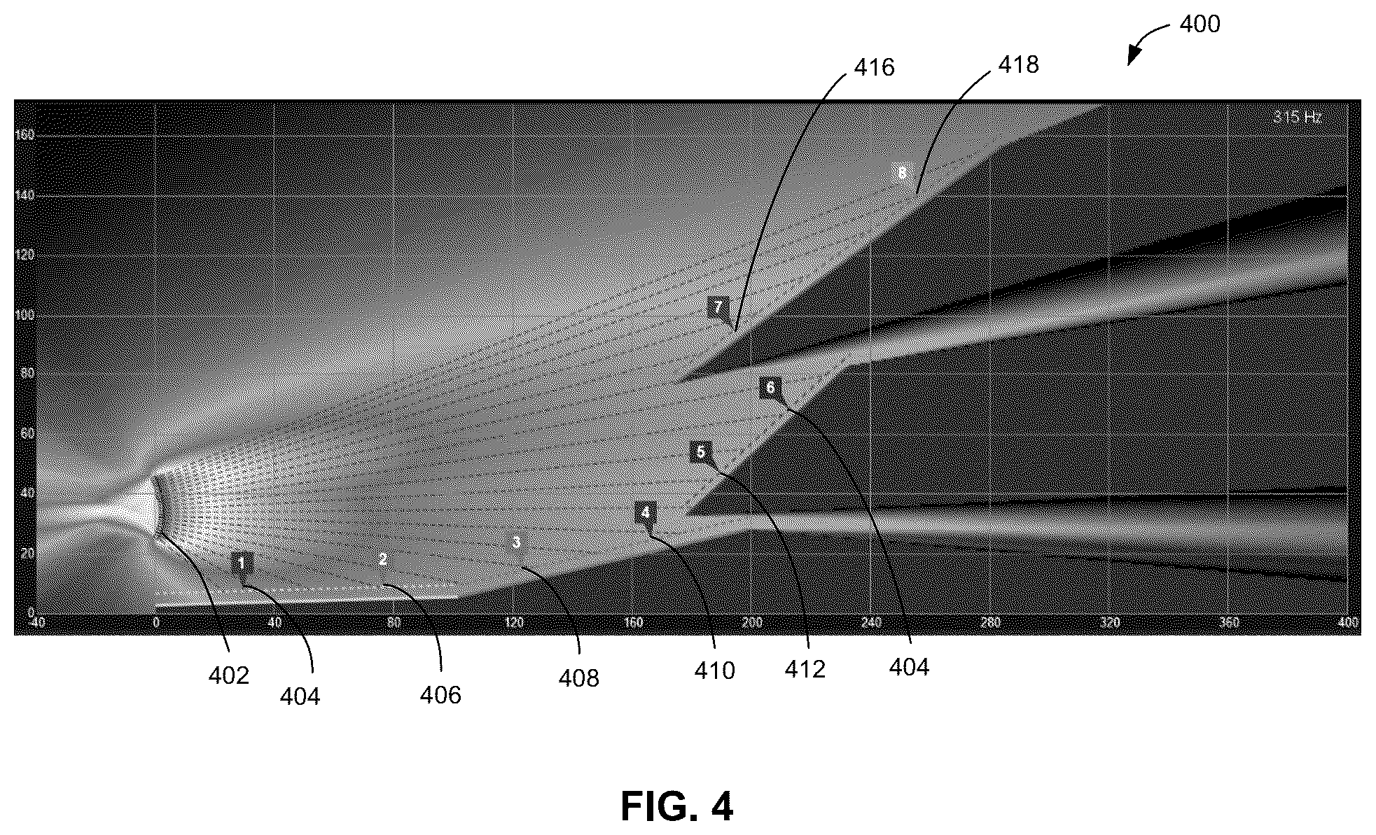 Patent US12591350 Figure 4 – Techniques for positioning speakers within a venue