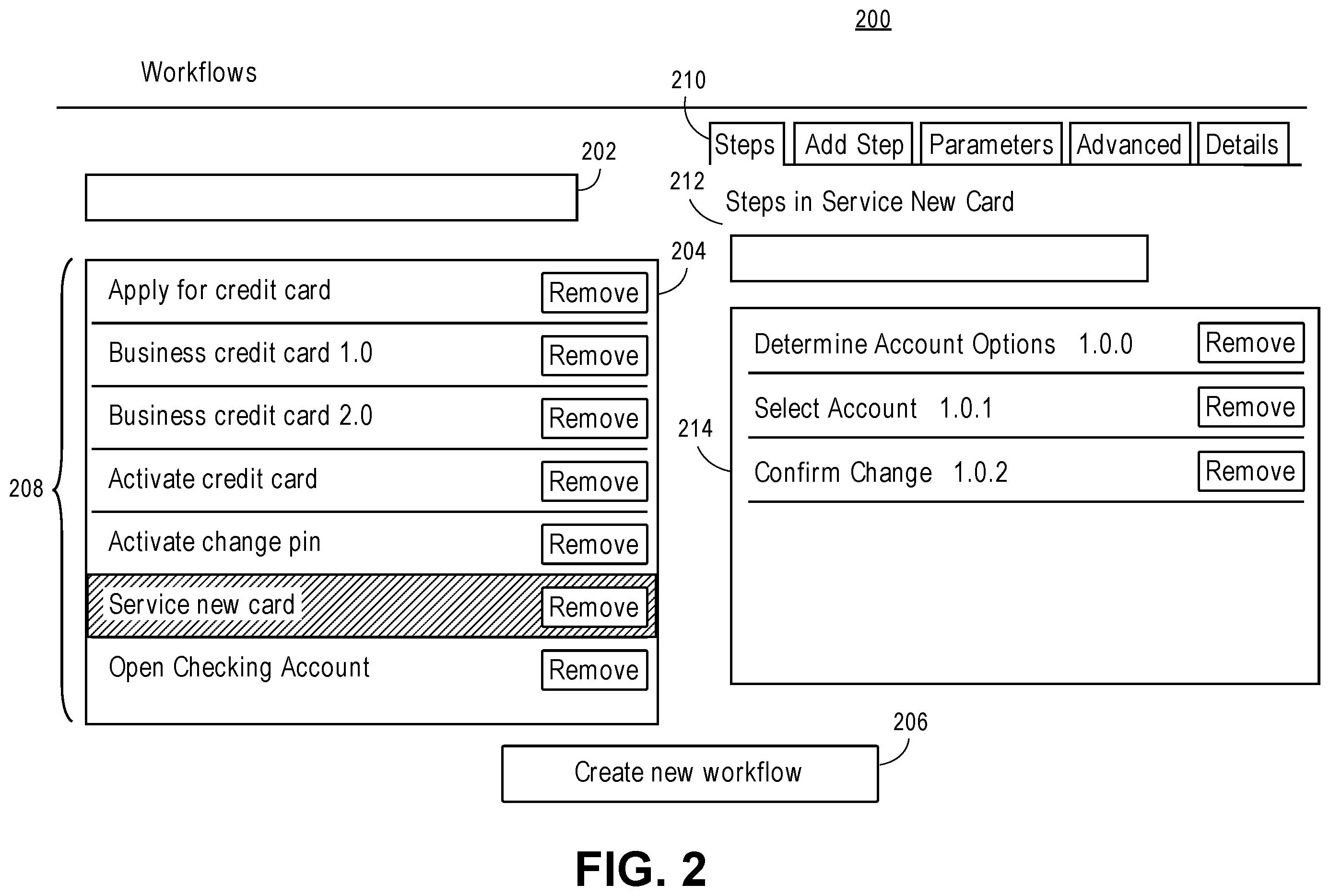 Patent US12591355 Figure 2 – Method and system for administering dynamic user experience applications