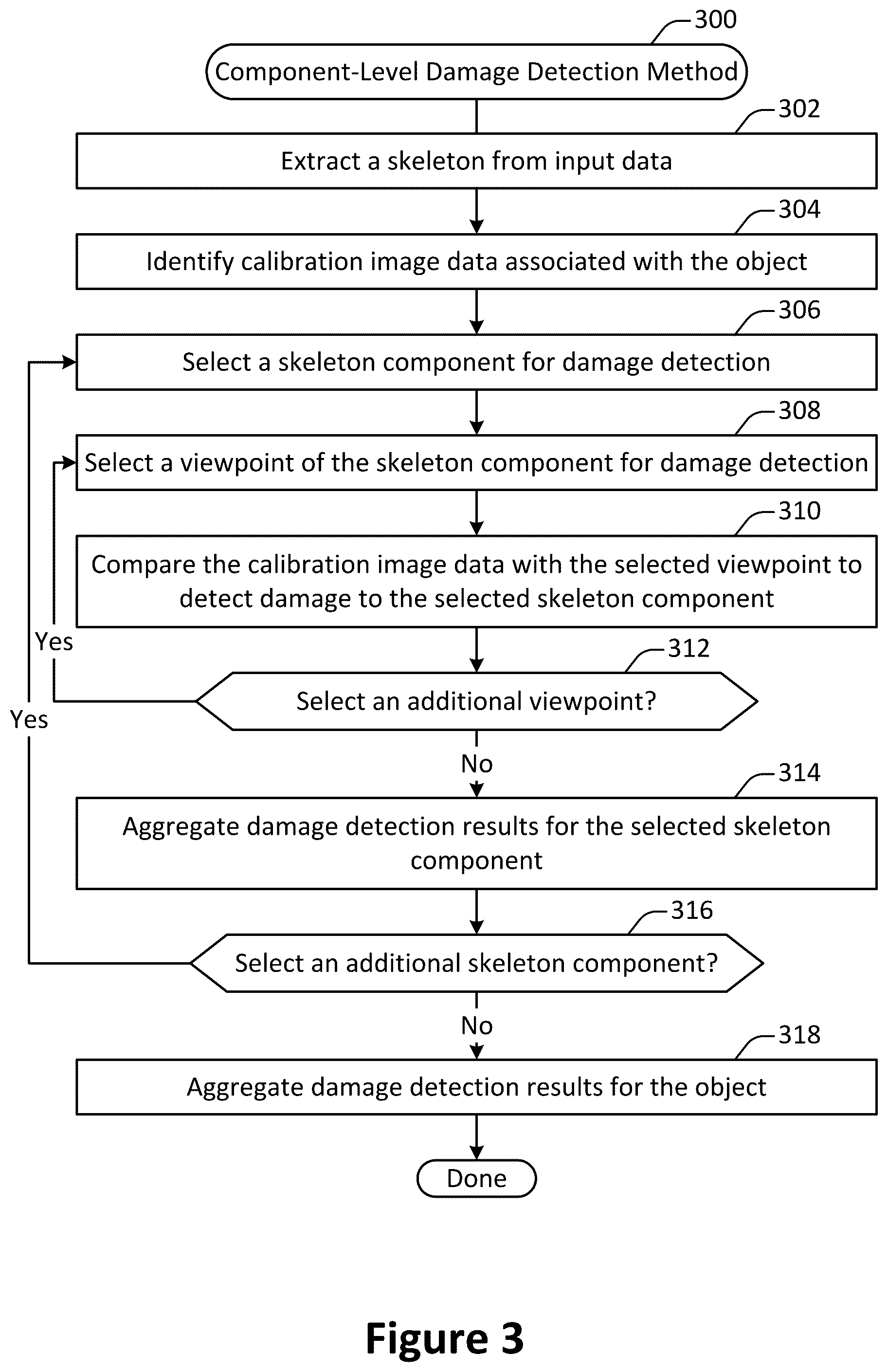 Patent US12591358 Figure 3 – Damage detection portal