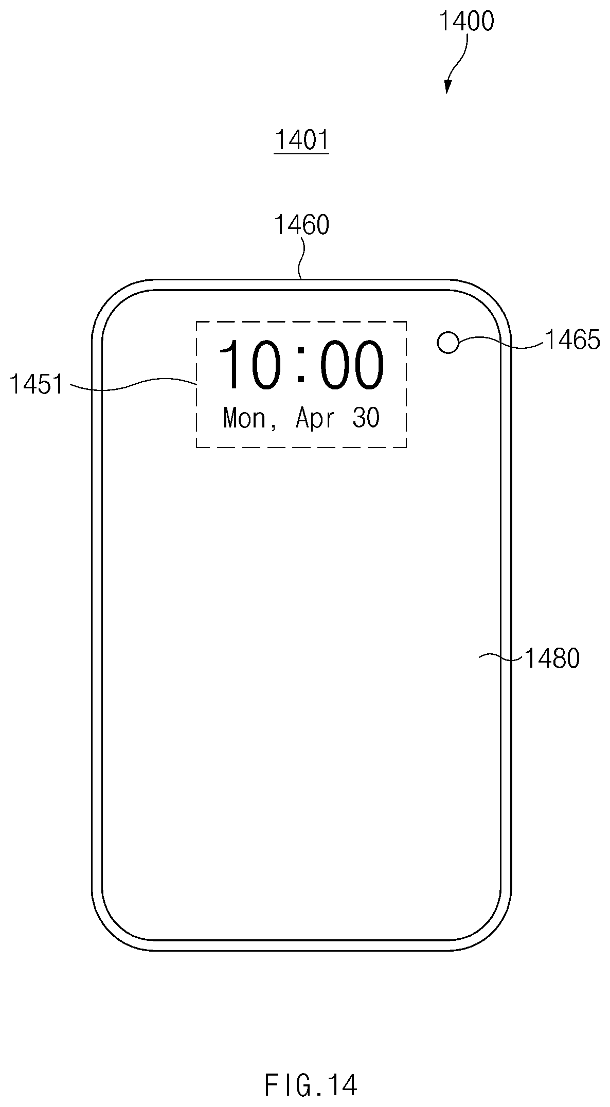 Patent US12591359 Figure 17 – Electronic device comprising display that optimally display content with respect to camera hole, and method for controlling display thereof