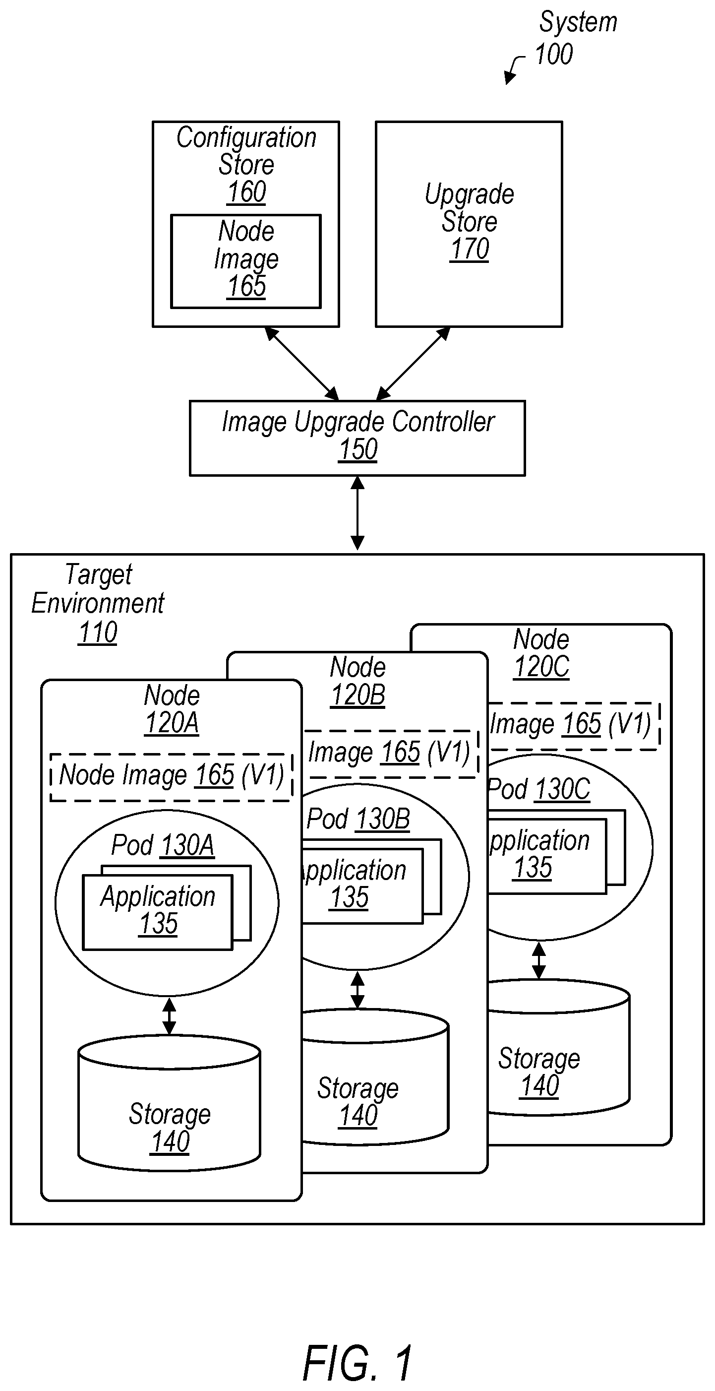 Patent US12591369 — Node cache migration — Figure 1