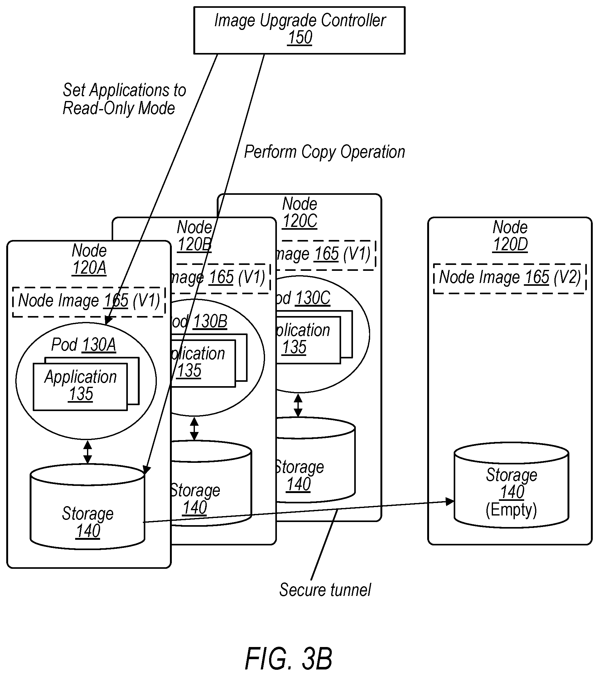 Patent US12591369 Figure 4 – Node cache migration